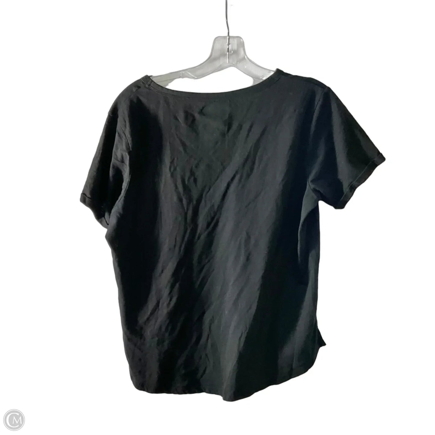 Top Short Sleeve By Nfl In Black, Size: Xl