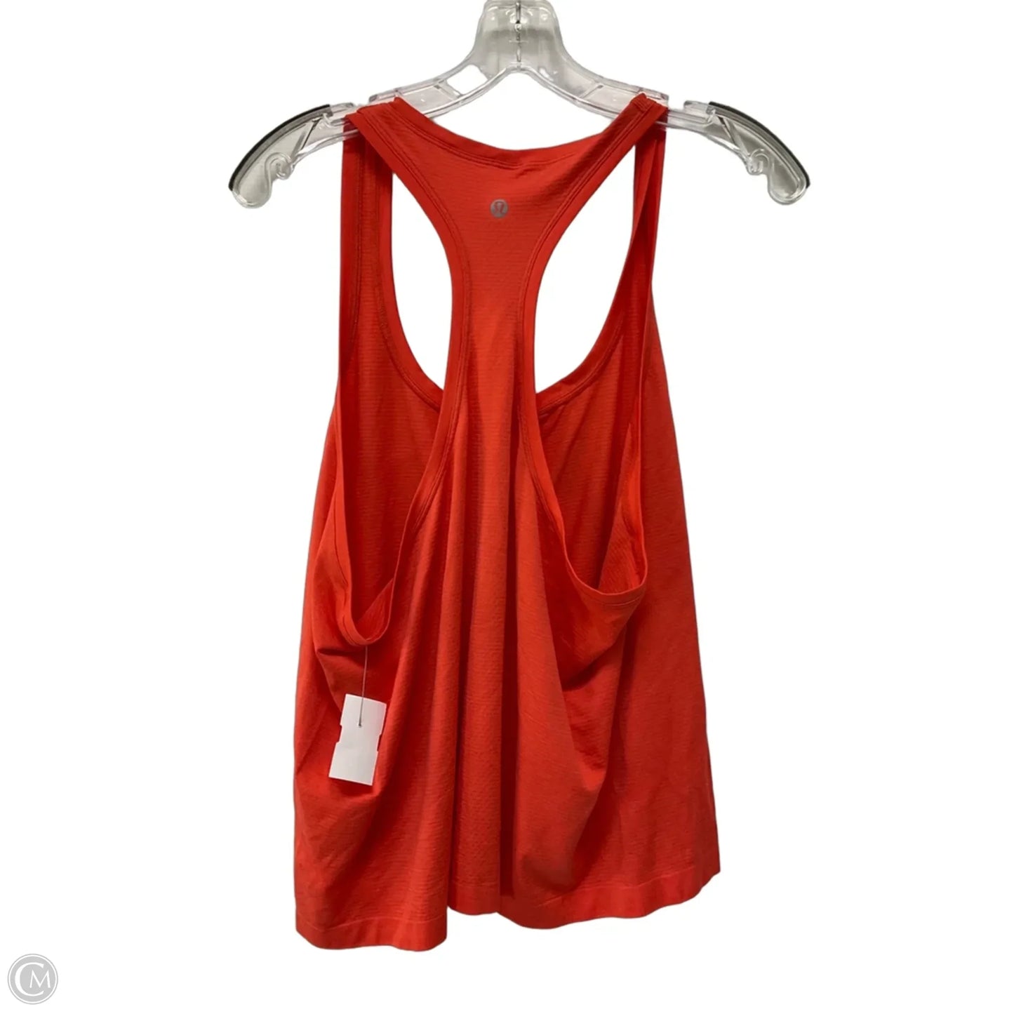Athletic Tank Top By Lululemon In Orange, Size: 16