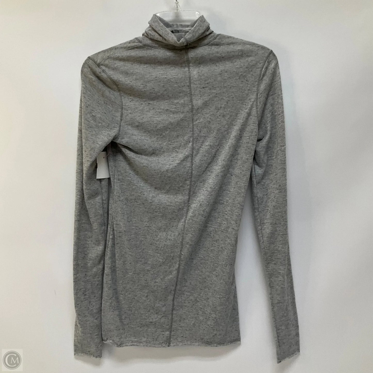 Top Long Sleeve Basic By Free People In Grey, Size: S
