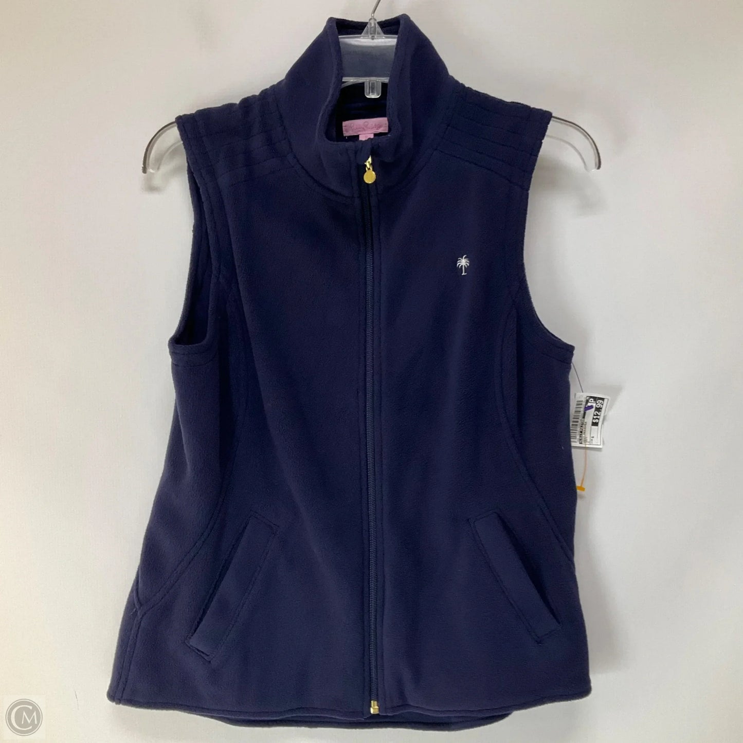 Vest Designer By Lilly Pulitzer In Navy, Size: S
