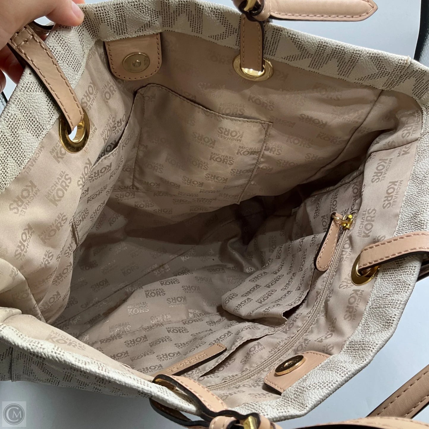 Handbag Designer By Michael Kors, Size: Medium