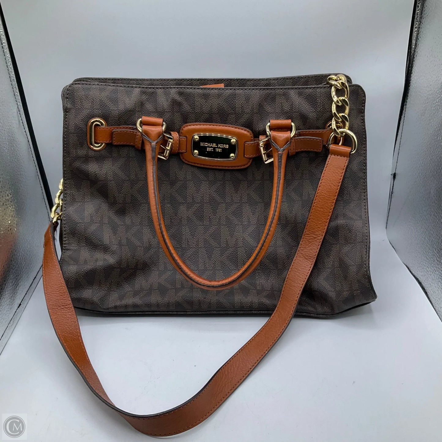 Handbag Designer By Michael Kors, Size: Medium