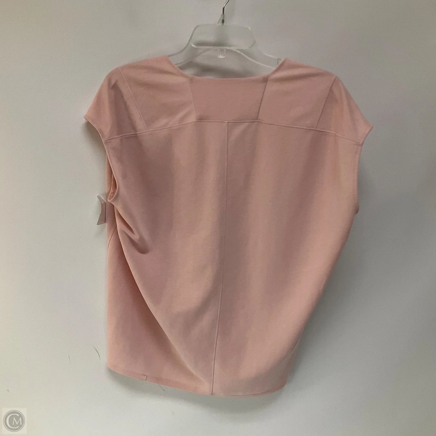 Athletic Top Short Sleeve By Lululemon In Pink, Size: 10