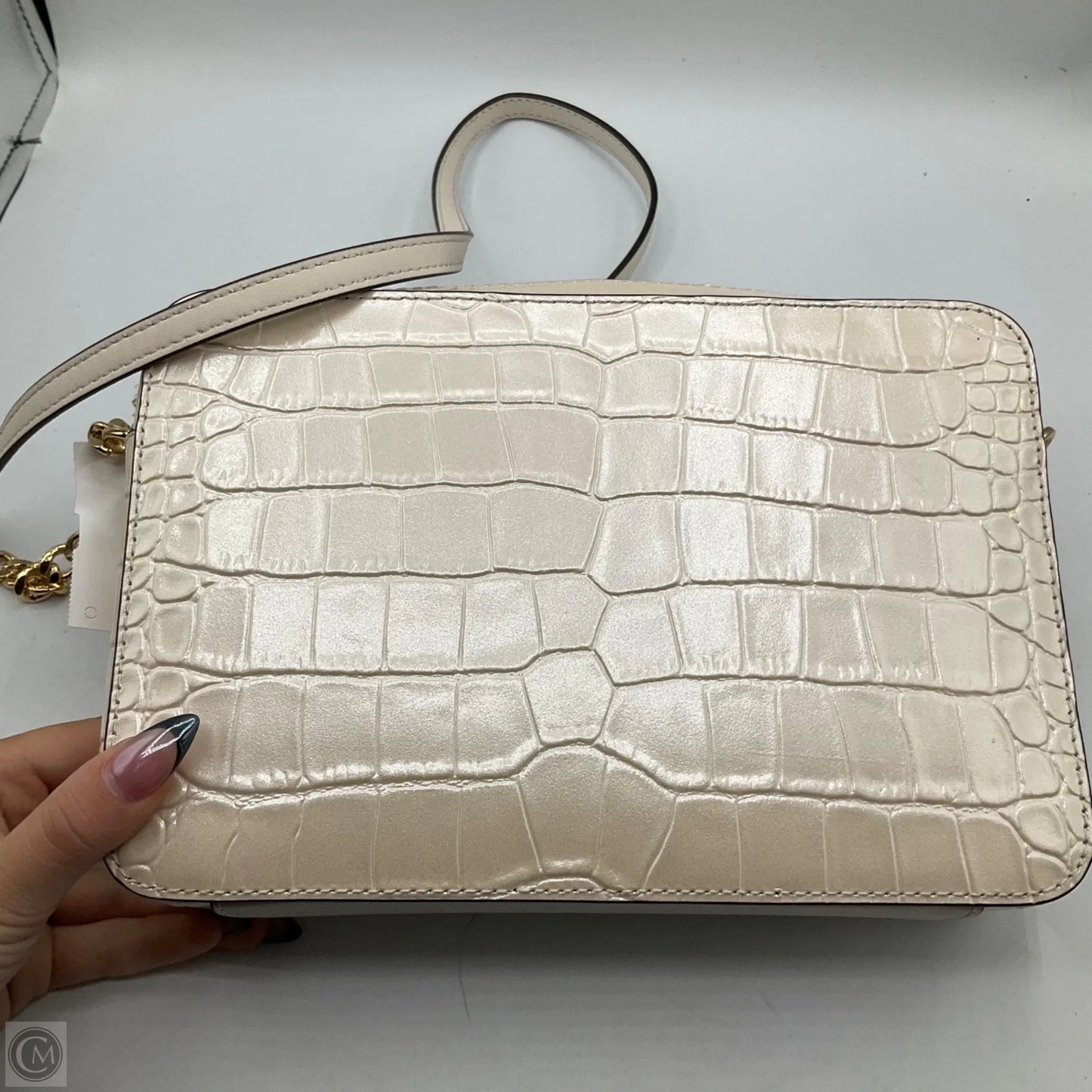 Crossbody Designer By Michael Kors, Size: Medium