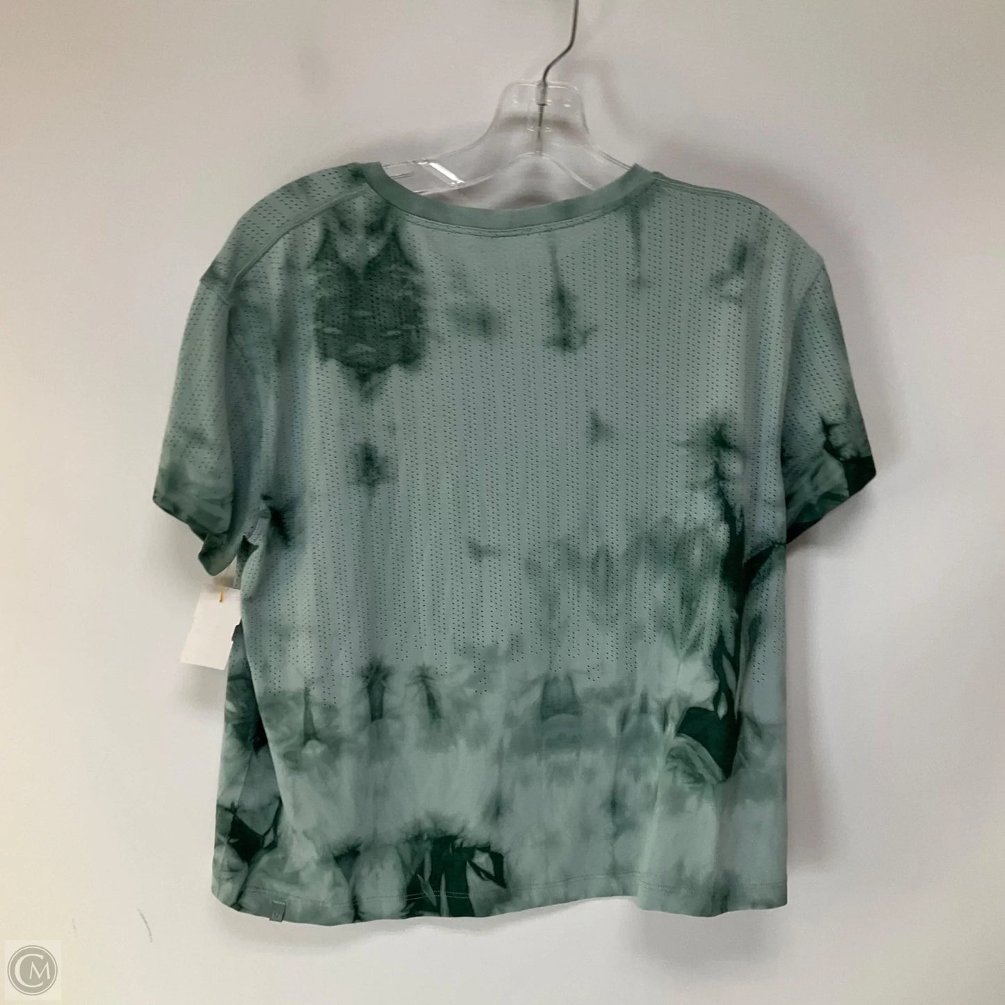 Athletic Top Short Sleeve By Lululemon In Tie Dye Print, Size: 6