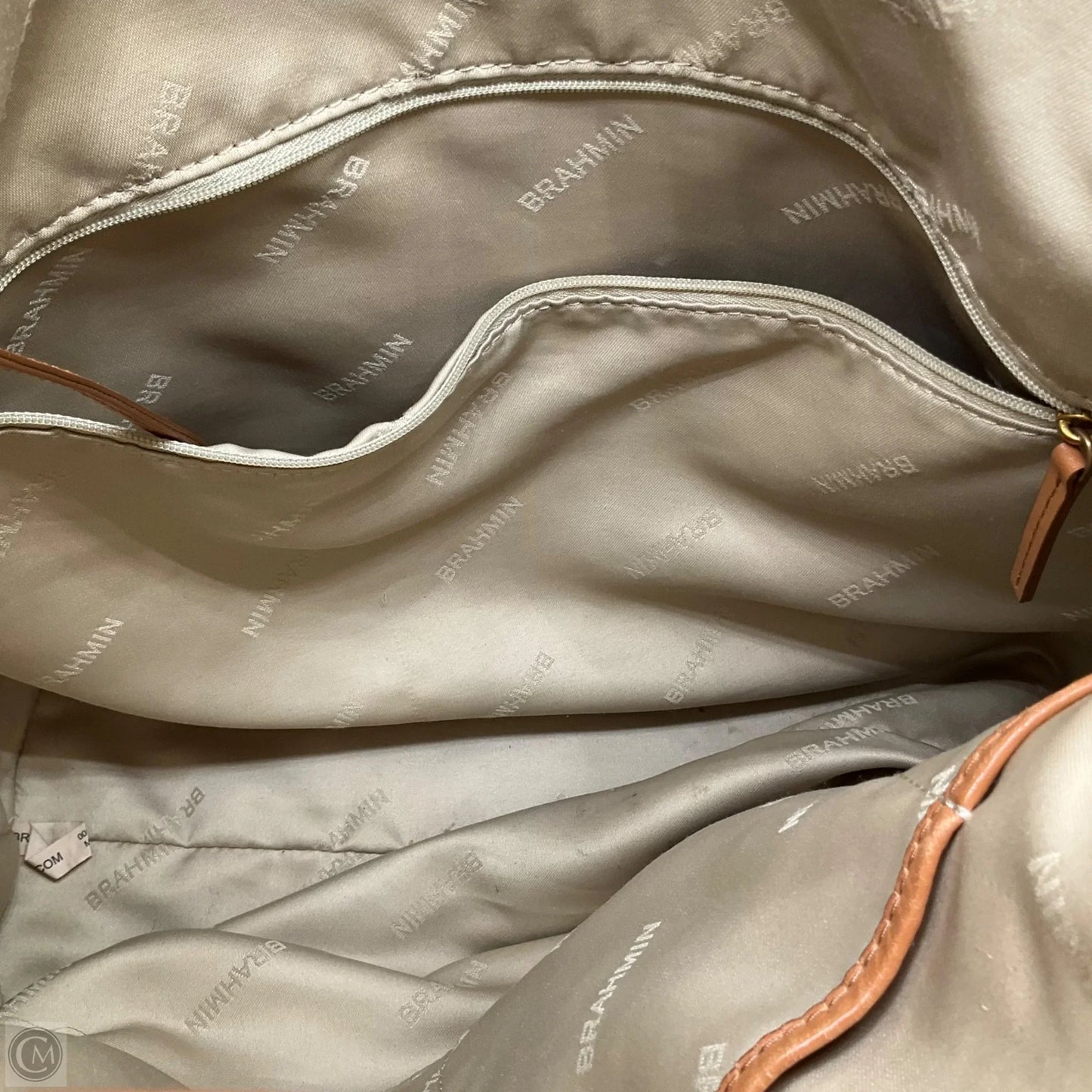 Handbag Designer By Brahmin, Size: Medium