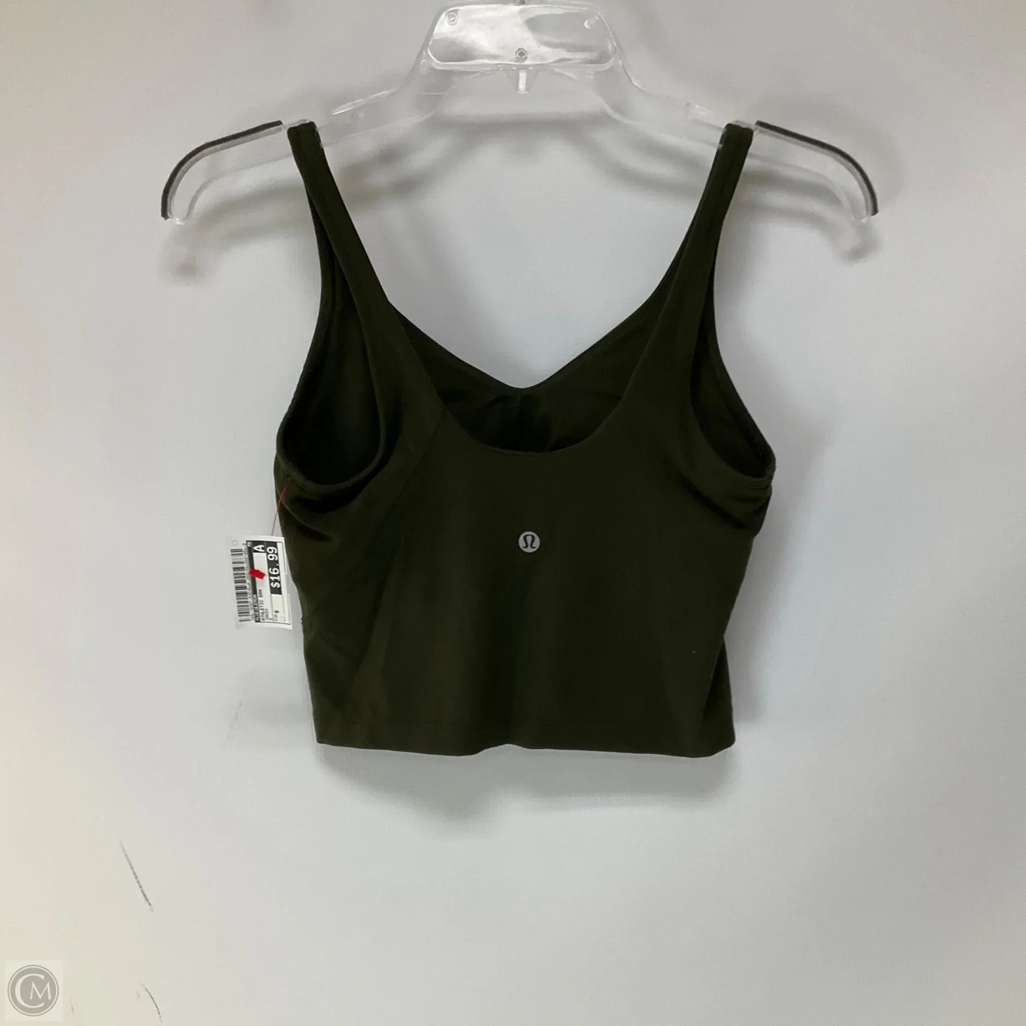 Athletic Bra By Lululemon In Green, Size: 6