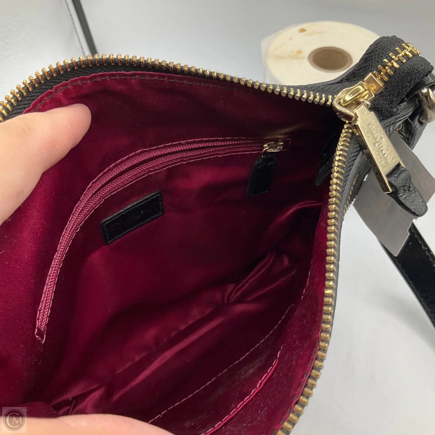 Crossbody Leather By Cole-haan, Size: Medium