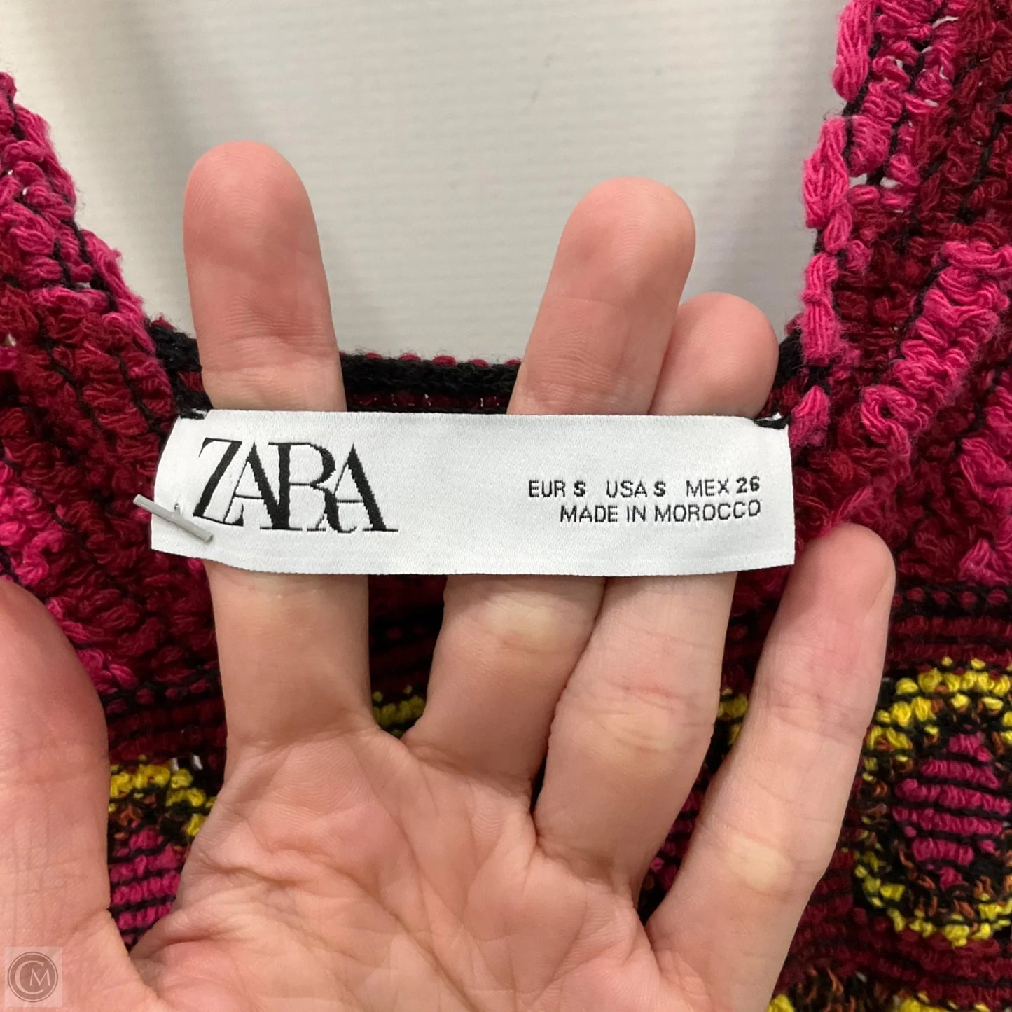 Dress Casual Midi By Zara In Multi-colored, Size: S