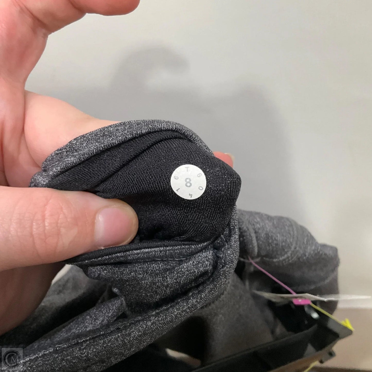 Athletic Leggings By Lululemon In Grey, Size: 8