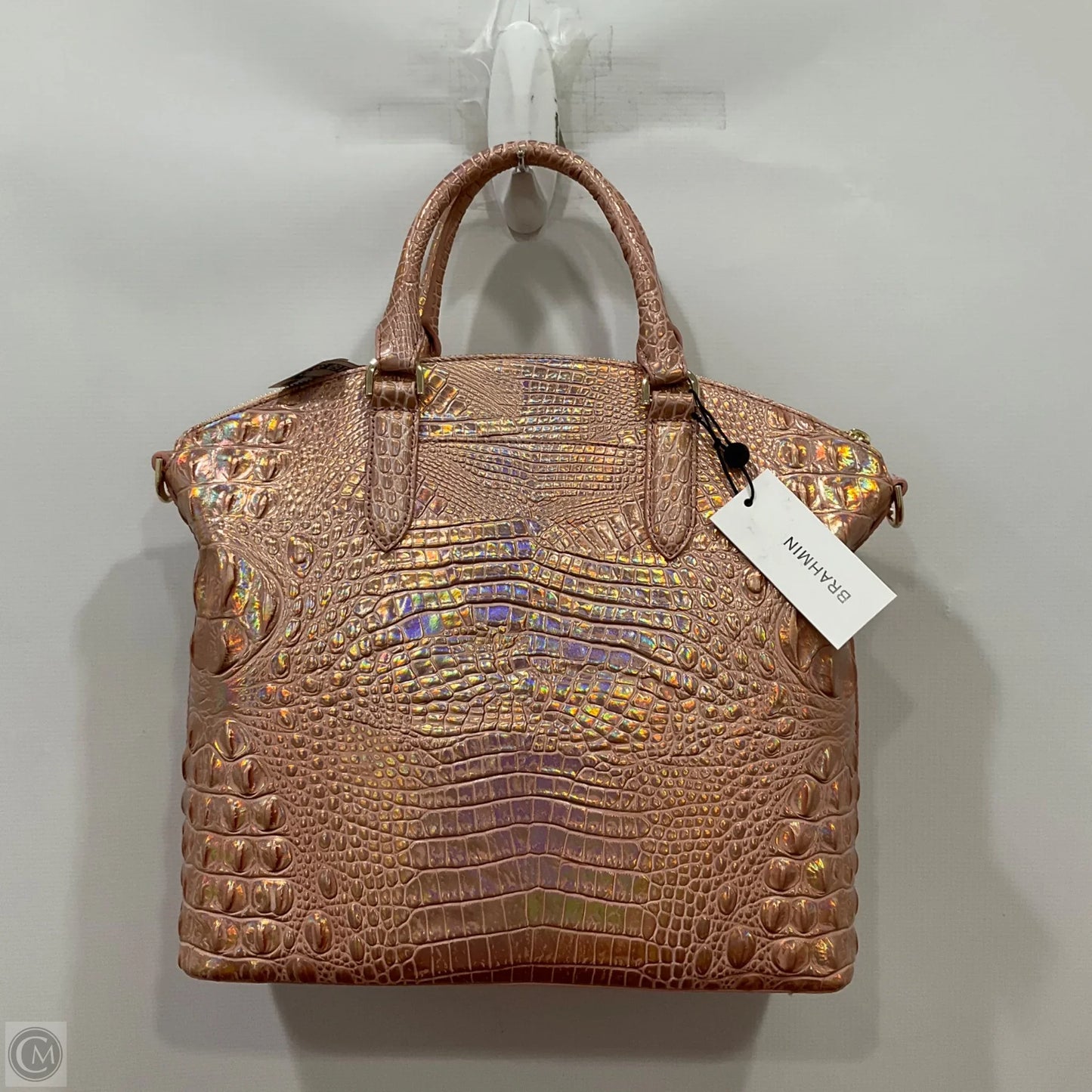 Handbag Designer By Brahmin, Size: Large