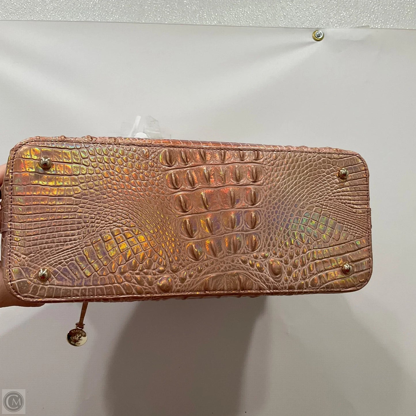 Handbag Designer By Brahmin, Size: Large