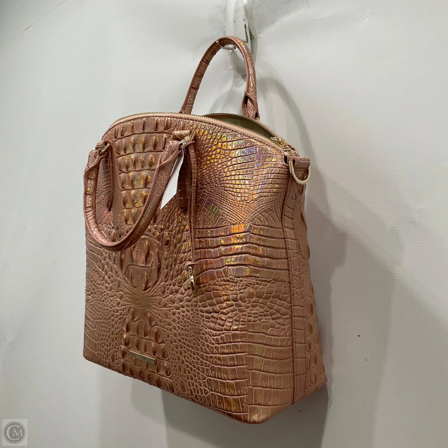 Handbag Designer By Brahmin, Size: Large