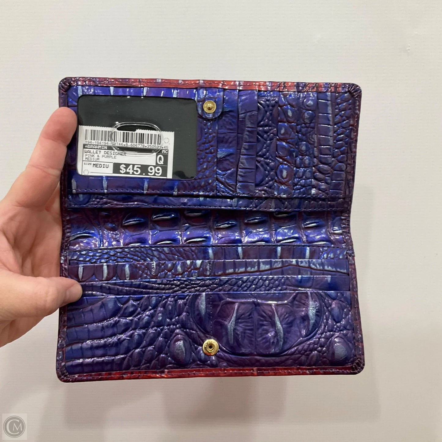 Wallet Designer By Brahmin, Size: Medium