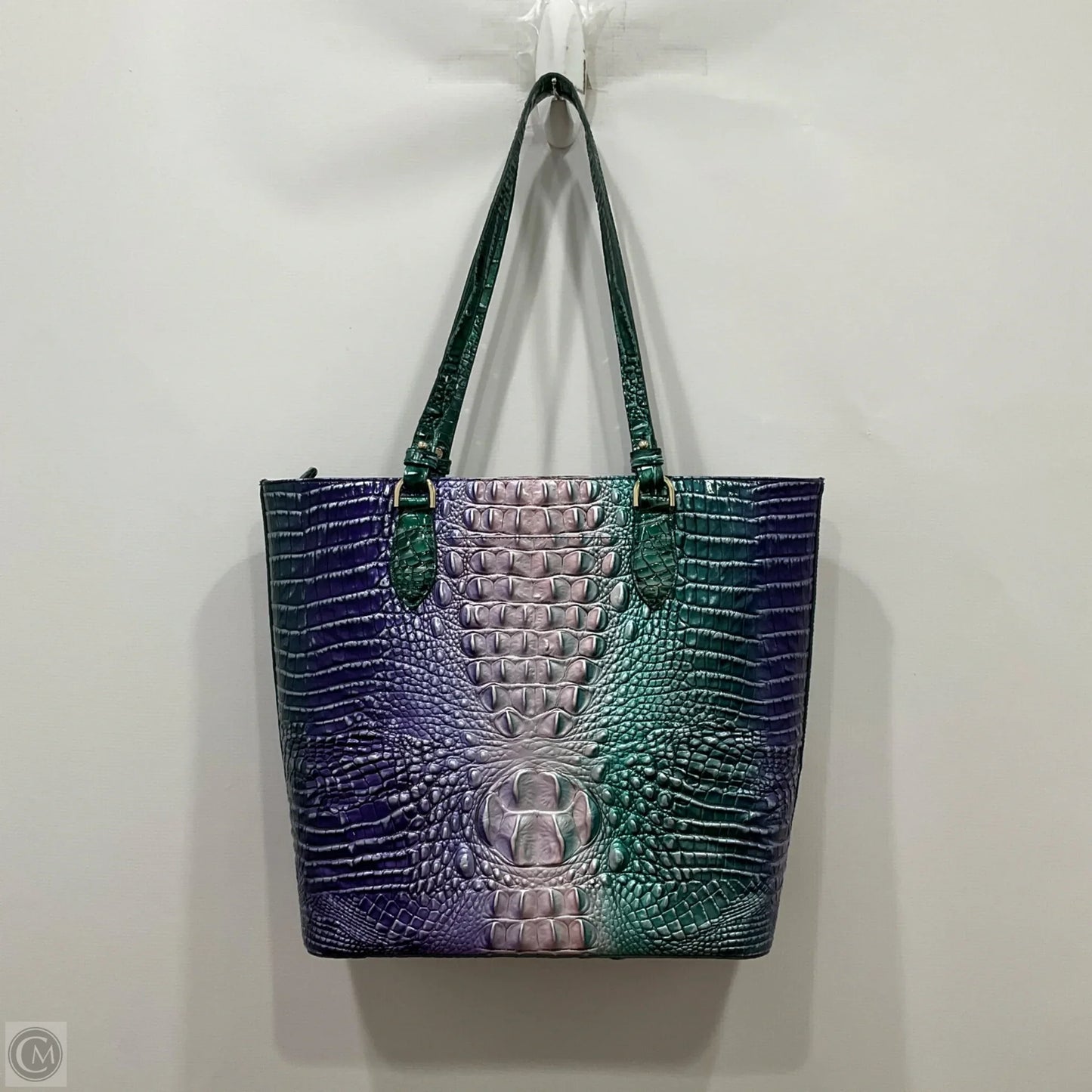 Handbag Designer By Brahmin, Size: Large