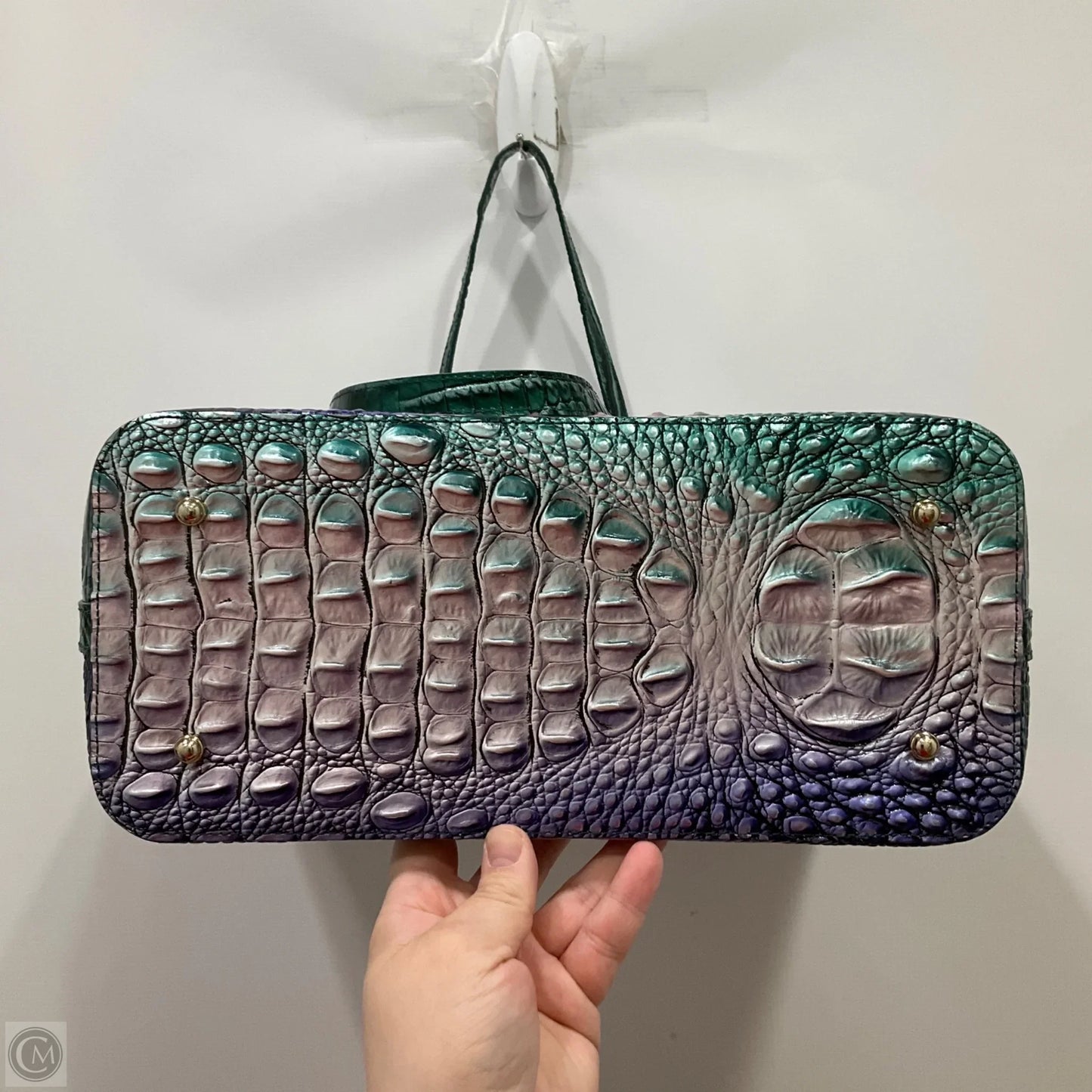 Handbag Designer By Brahmin, Size: Large