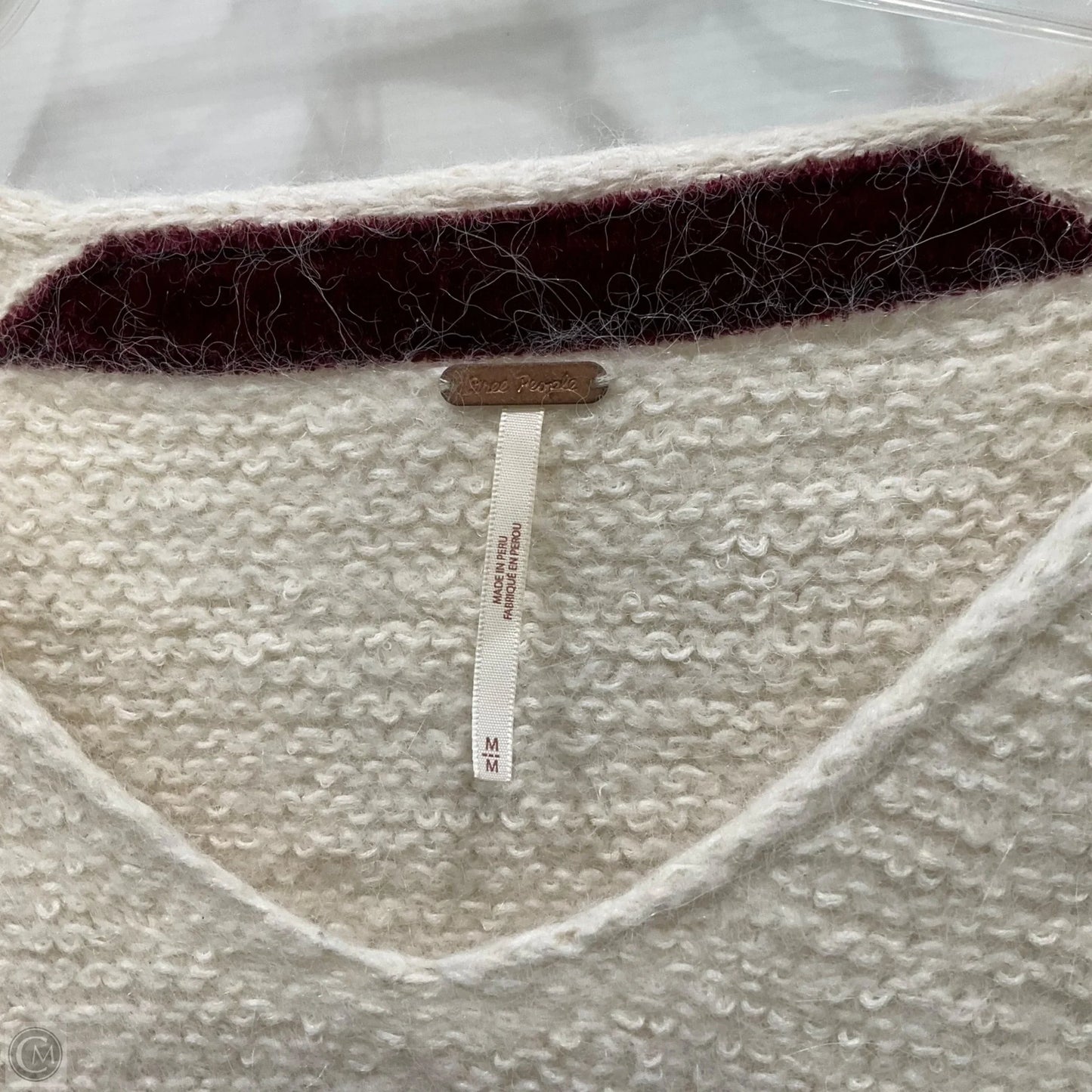 Sweater By Free People In Cream, Size: M
