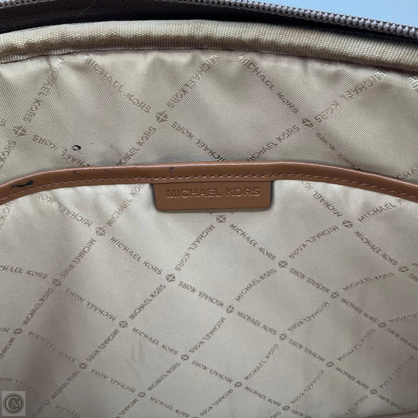 Laptop Sleeve Designer By Michael Kors, Size: Medium