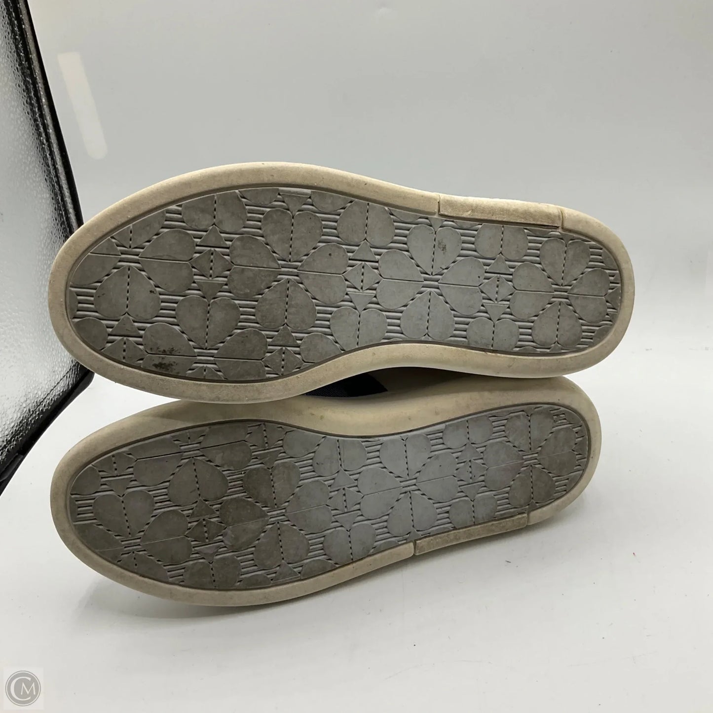 Shoes Designer By Kate Spade In Blue & White, Size: 7.5