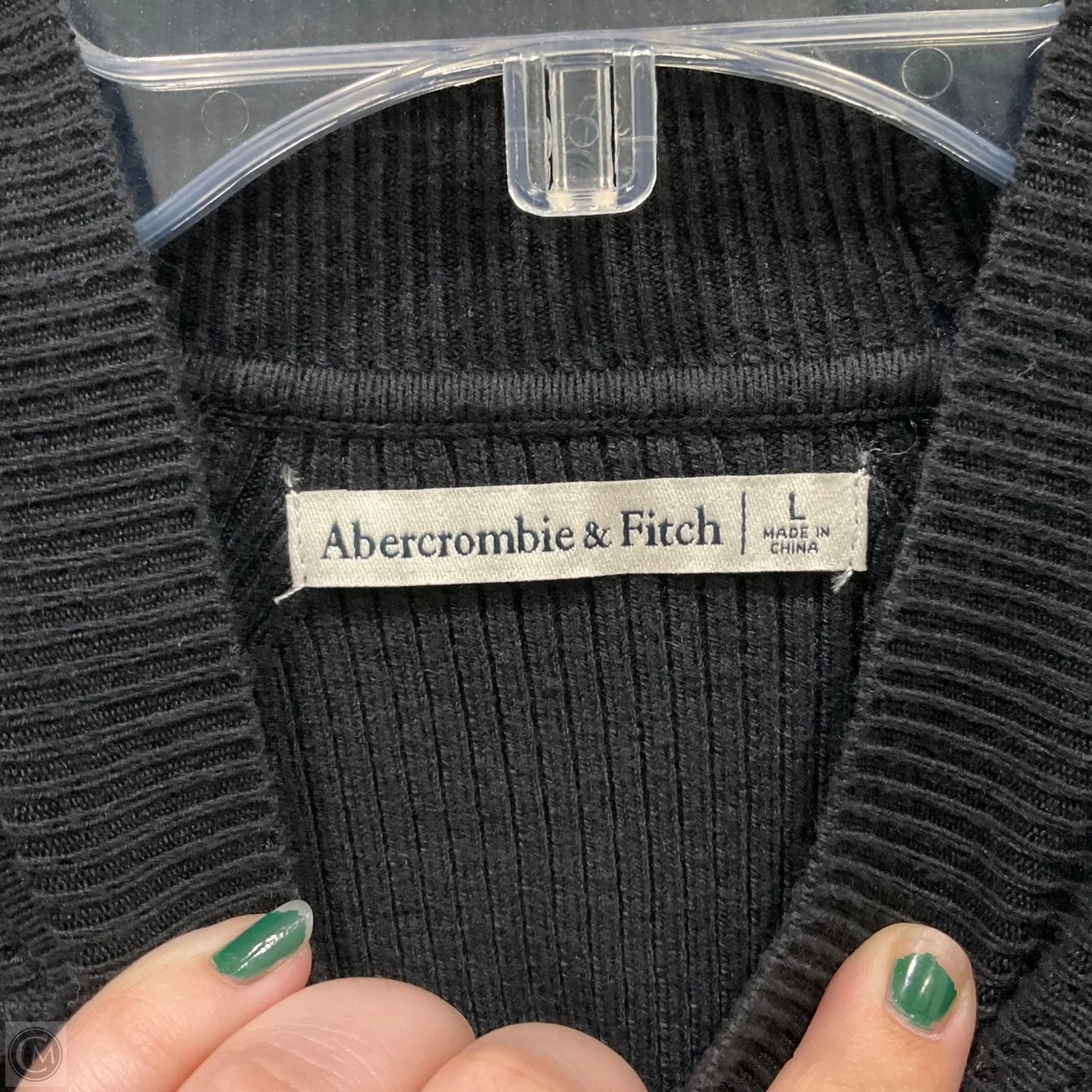 Bodysuit By Abercrombie And Fitch In Black, Size: L