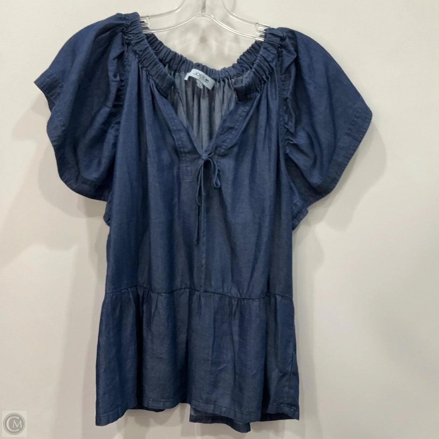 Top Short Sleeve By Joes Jeans In Blue, Size: S