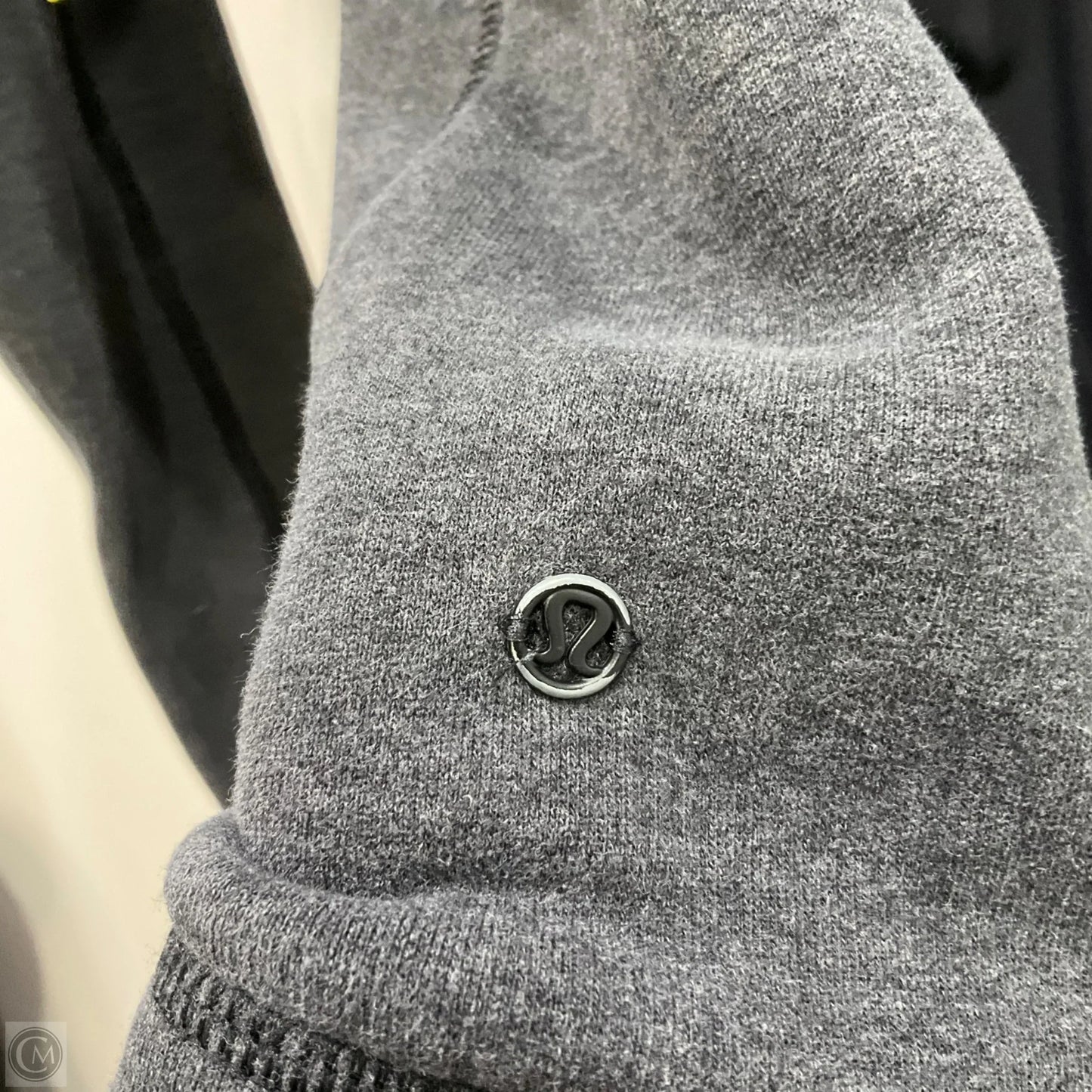 Athletic Jacket By Lululemon In Grey, Size: 4