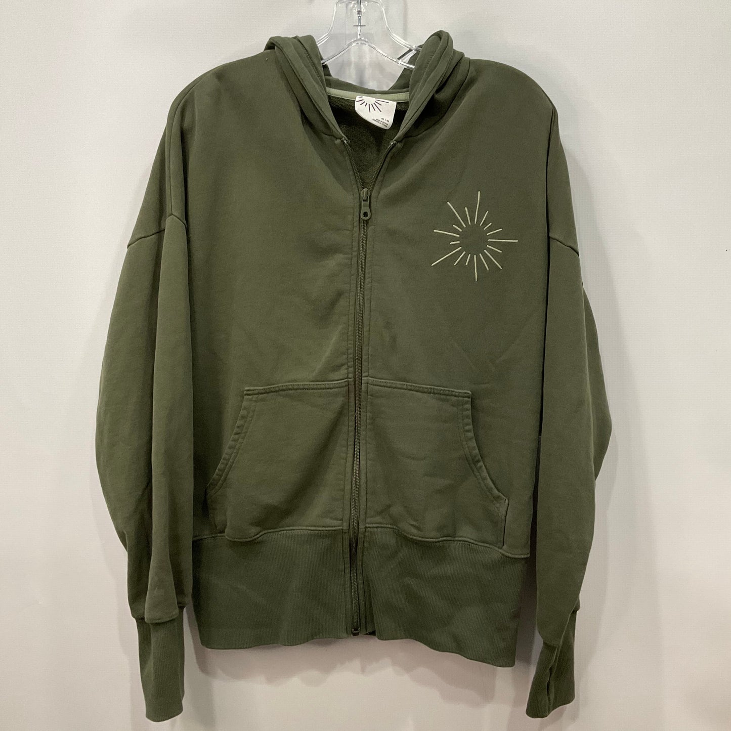 Sweatshirt Hoodie By Aerie In Green, Size: M