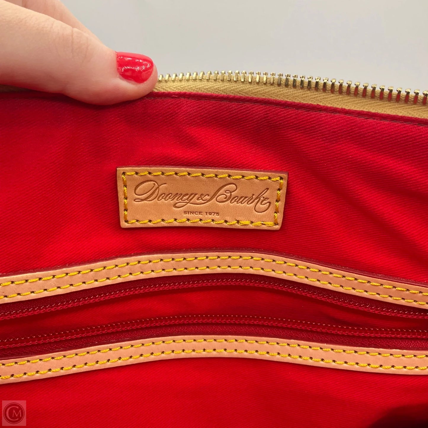 Handbag Designer By Dooney And Bourke, Size: Large