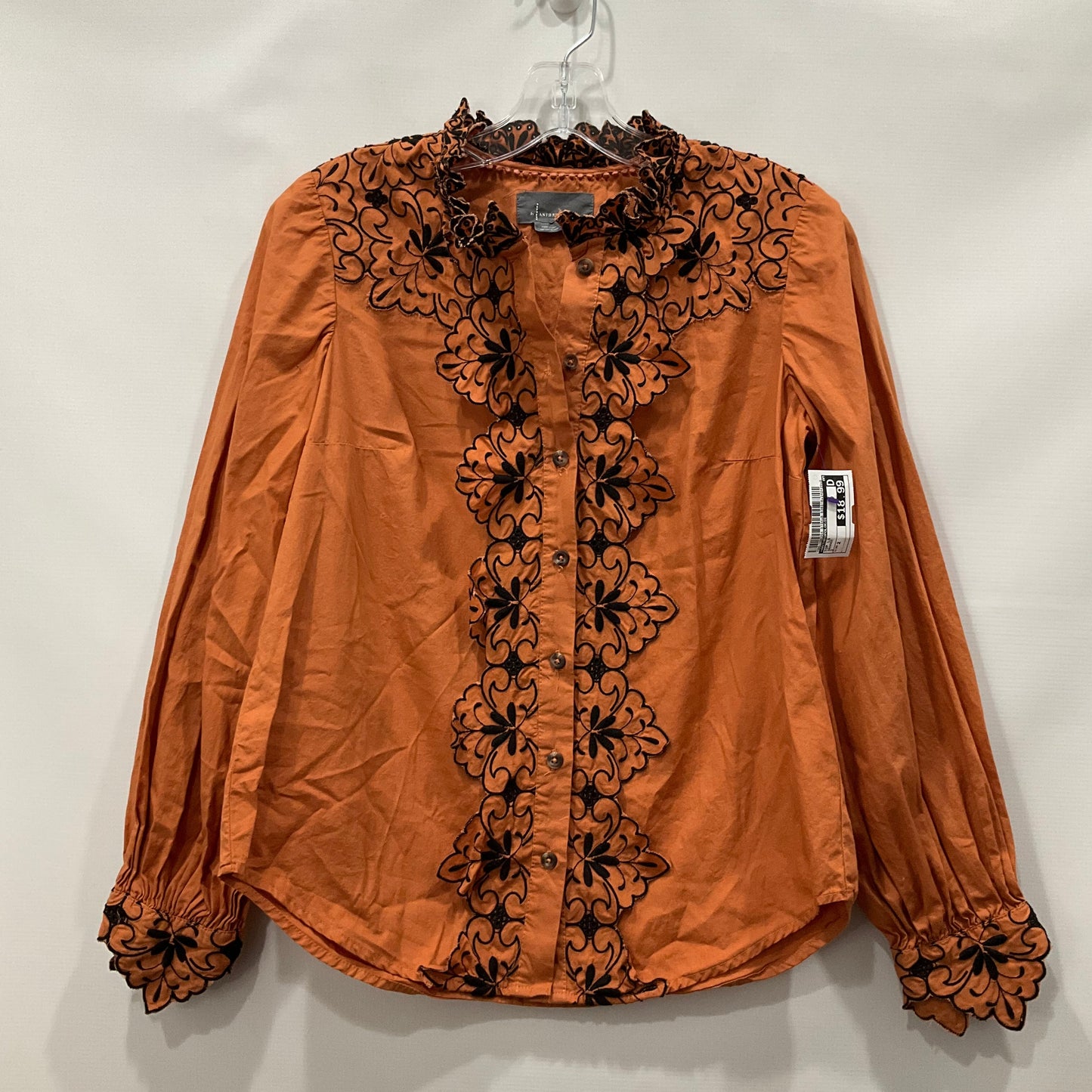 Top Long Sleeve By Anthropologie Size: 2