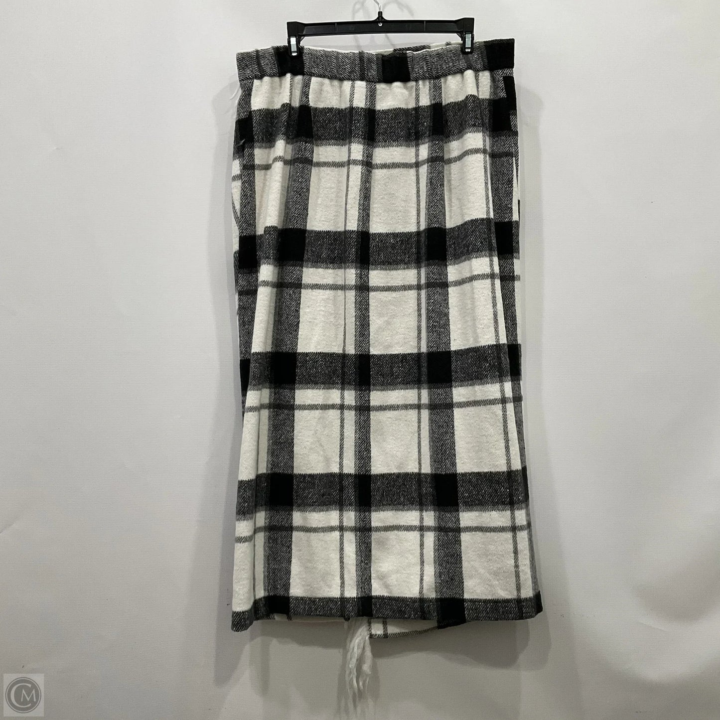 Skirt Midi By Mare Mare In Plaid Pattern, Size: Xl