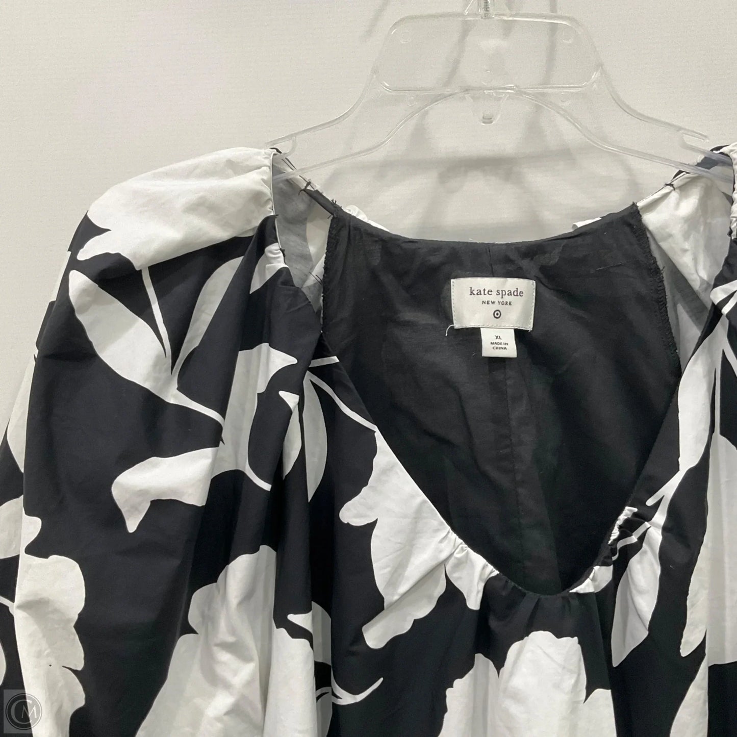 Dress Casual Midi By Target-designer In Black & White, Size: Xl