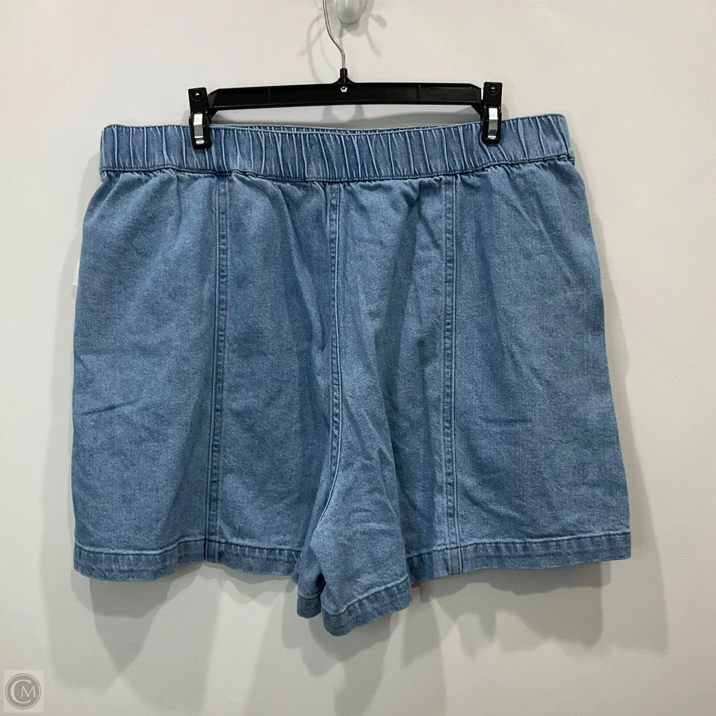 Shorts By Madewell In Blue Denim, Size: L