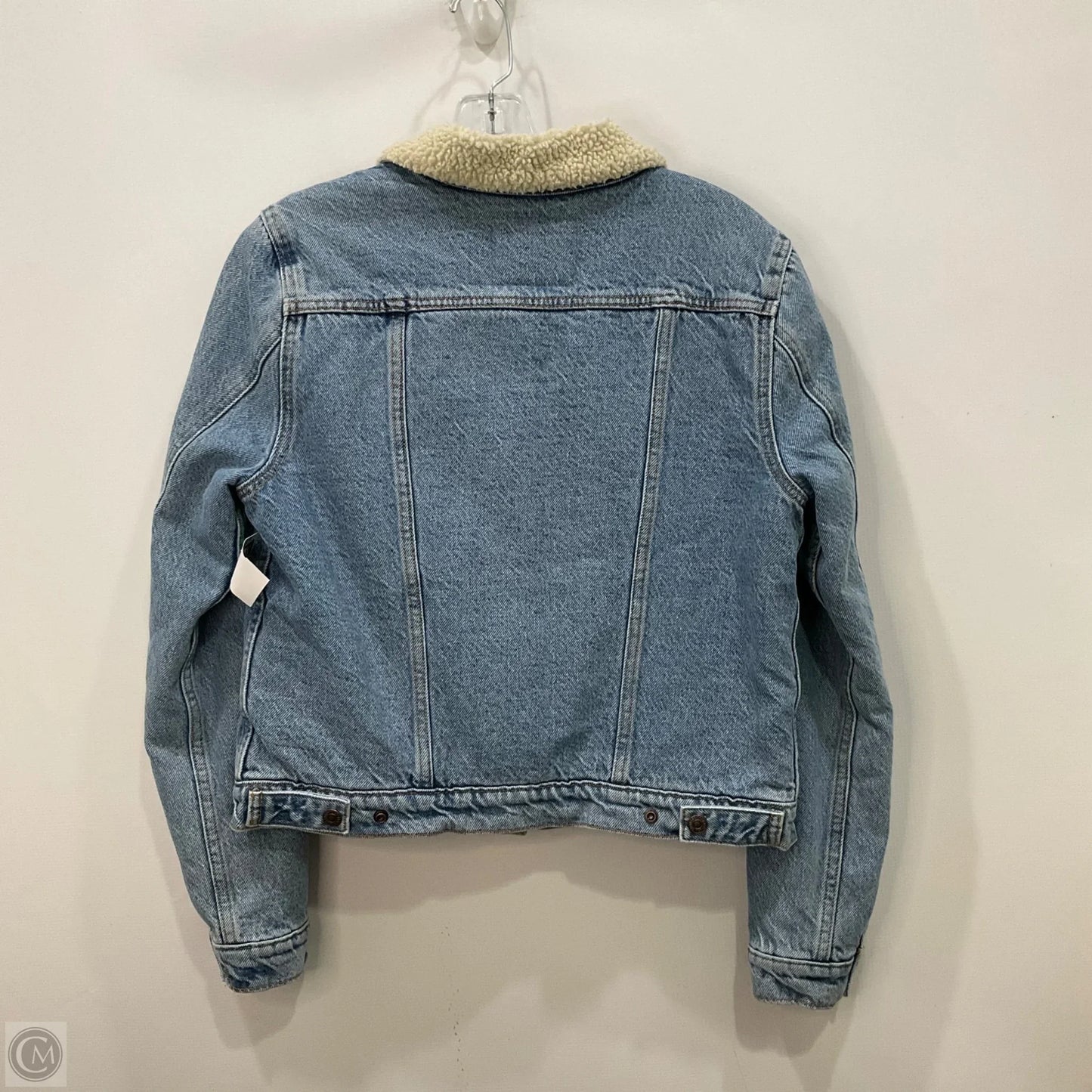 Jacket Denim By Levis In Blue Denim, Size: M