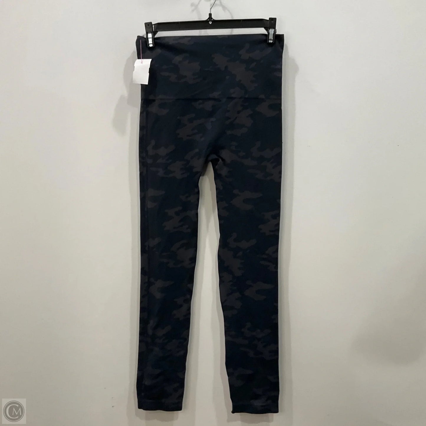 Athletic Leggings By Spanx In Camouflage Print, Size: L