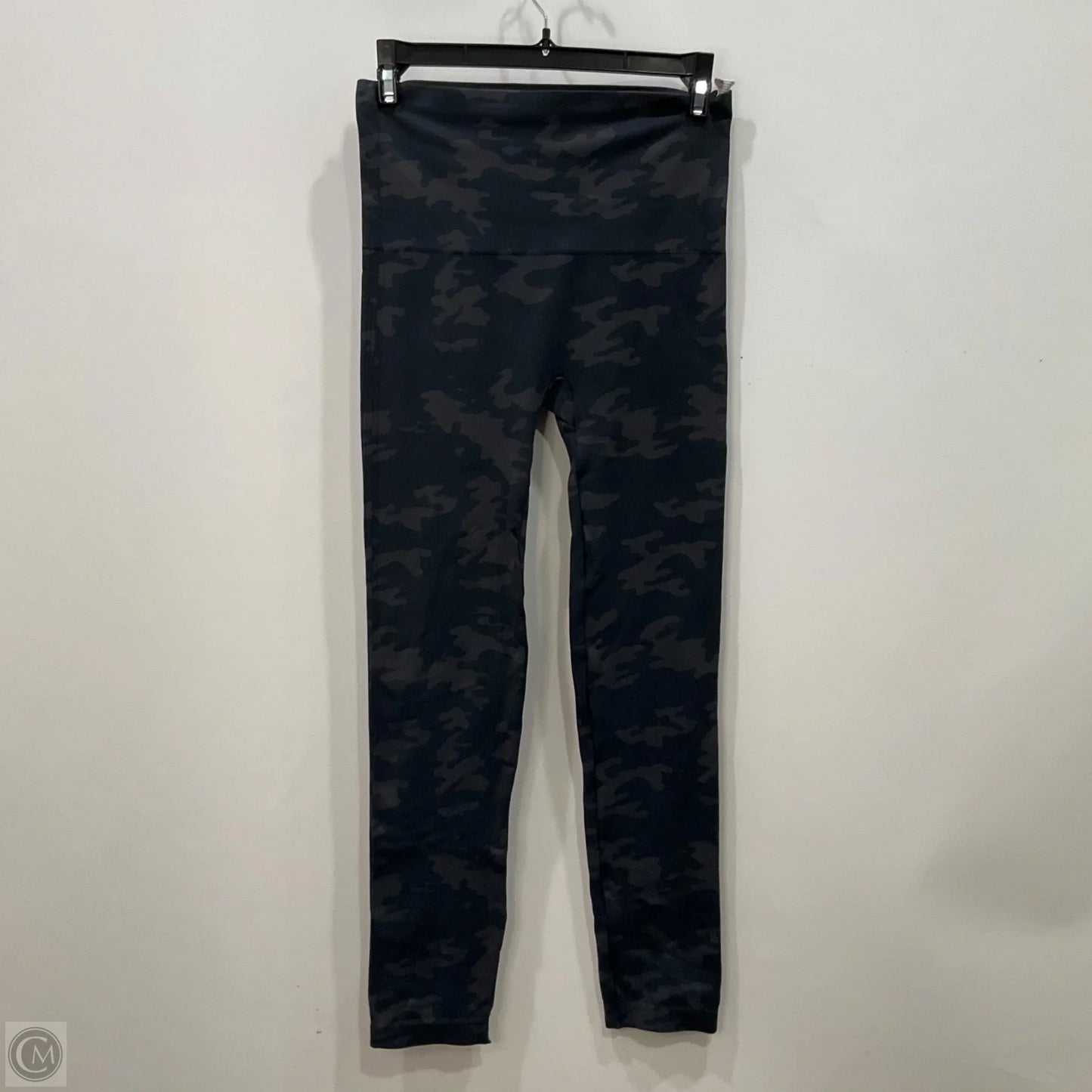 Athletic Leggings By Spanx In Camouflage Print, Size: L