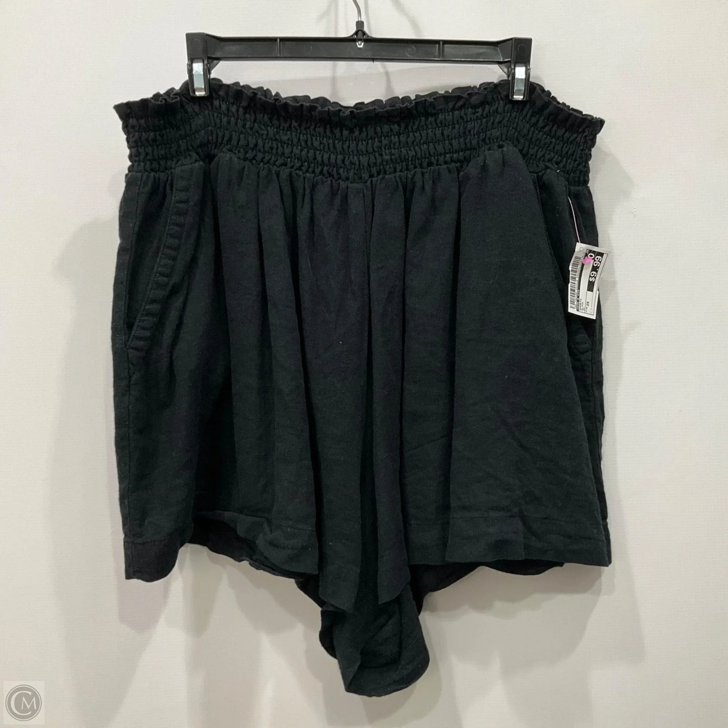 Shorts By Ava & Viv In Black, Size: 2x