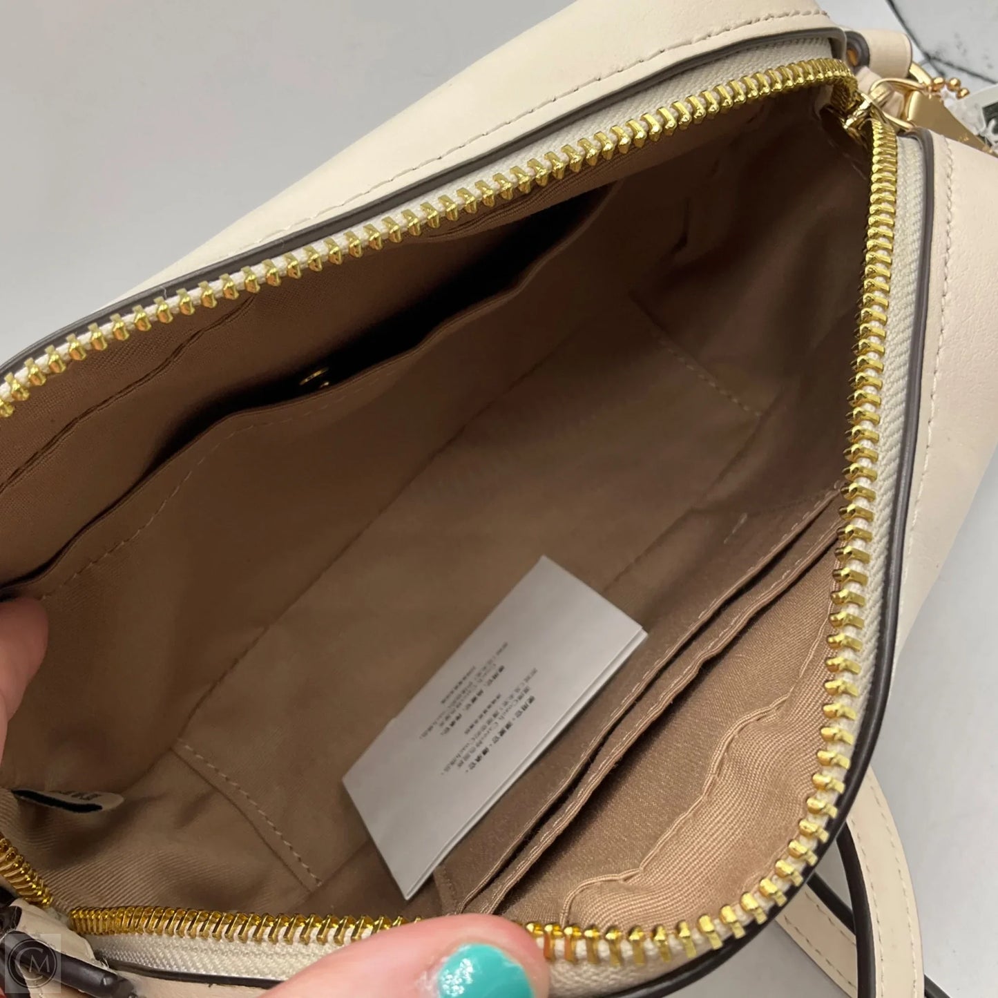 Crossbody Designer By Coach, Size: Small