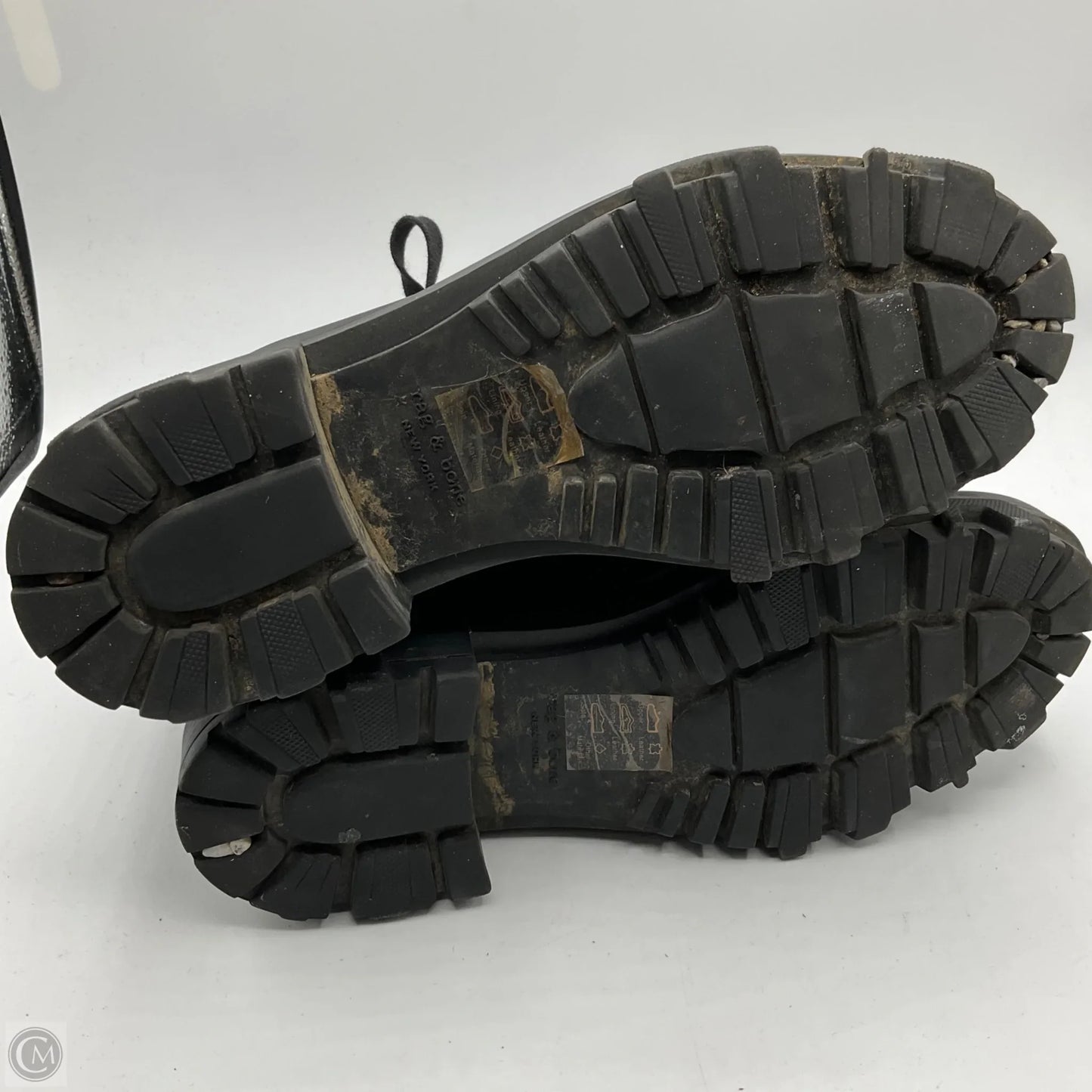 Boots Ankle Flats By Rag And Bone In Black, Size: 7.5