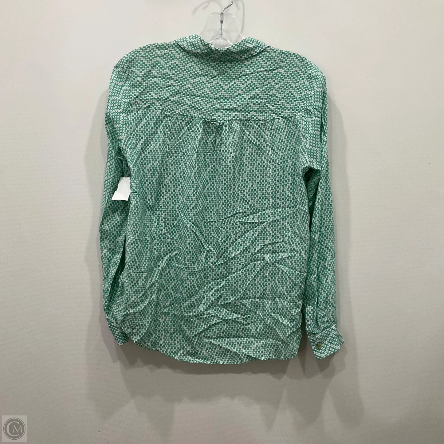 Top Long Sleeve By Maeve In Green, Size: Xs