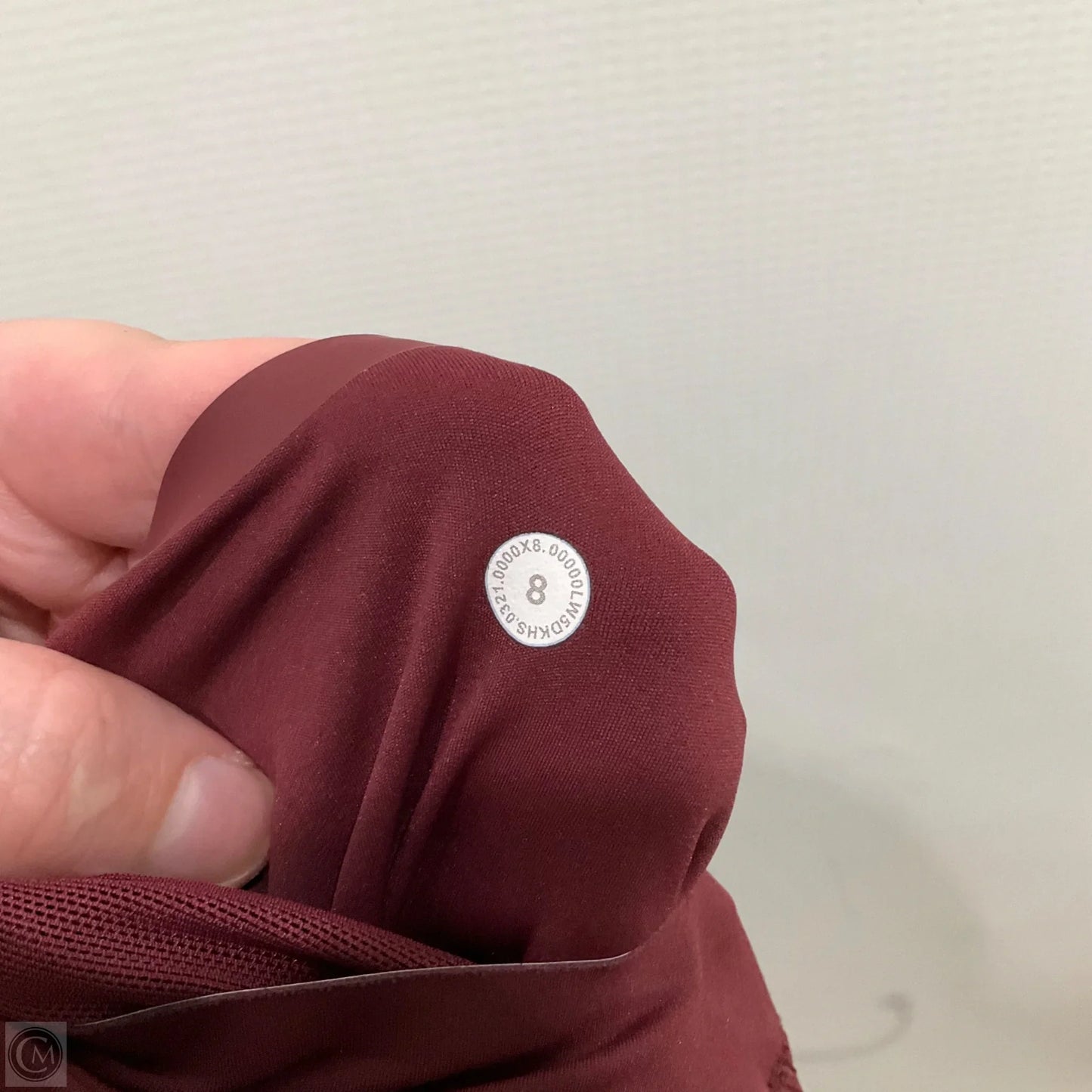 Athletic Leggings By Lululemon In Red, Size: 6