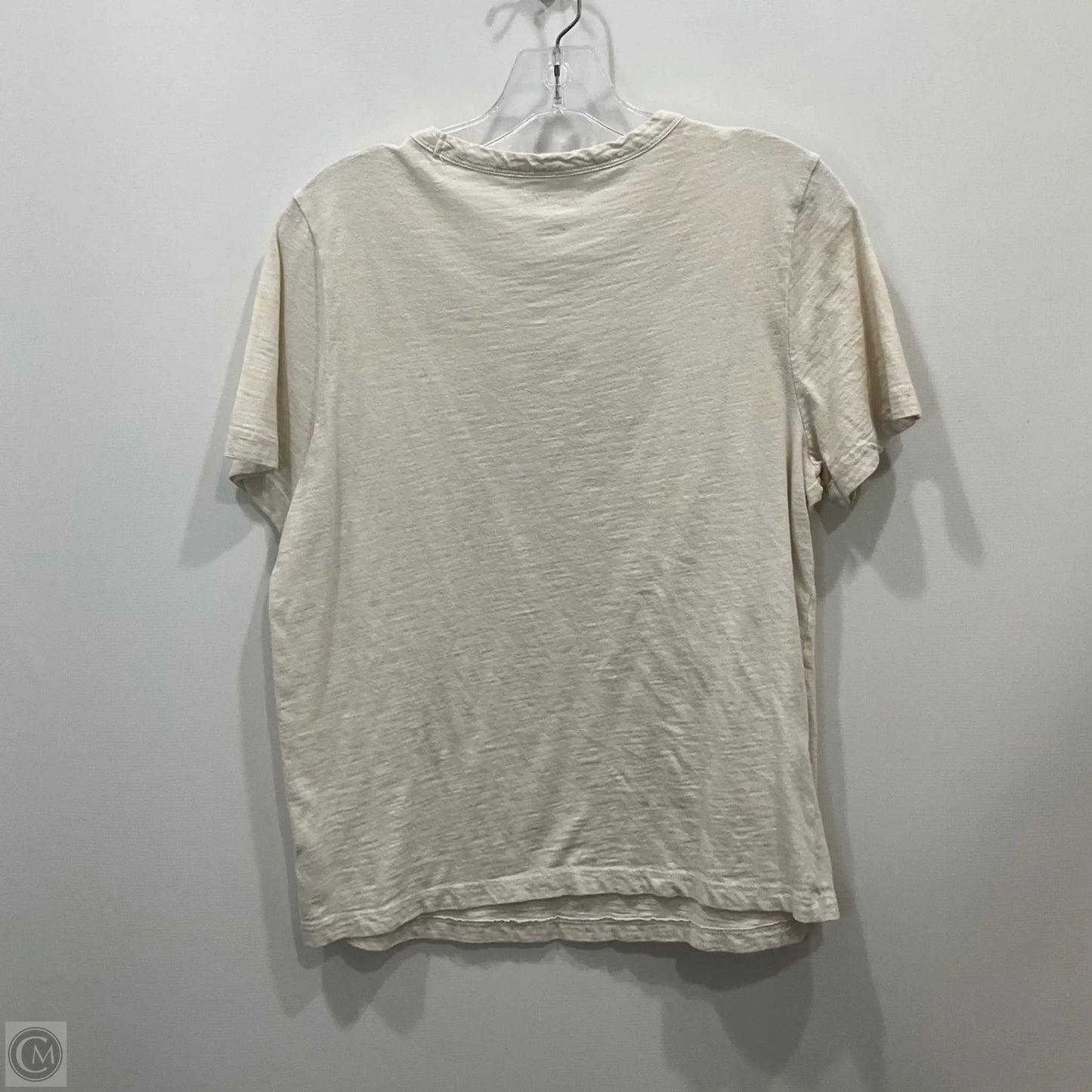 Top Short Sleeve By Universal Thread In Cream, Size: S