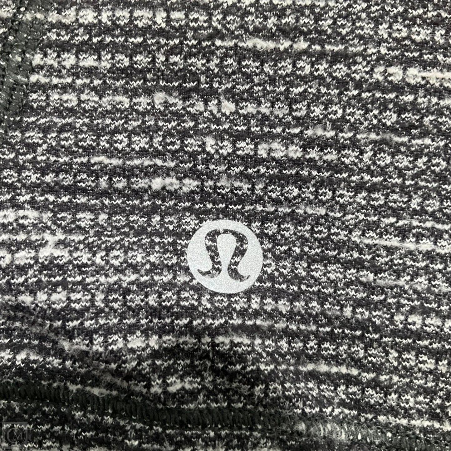 Athletic Top Long Sleeve Hoodie By Lululemon In Grey, Size: 6