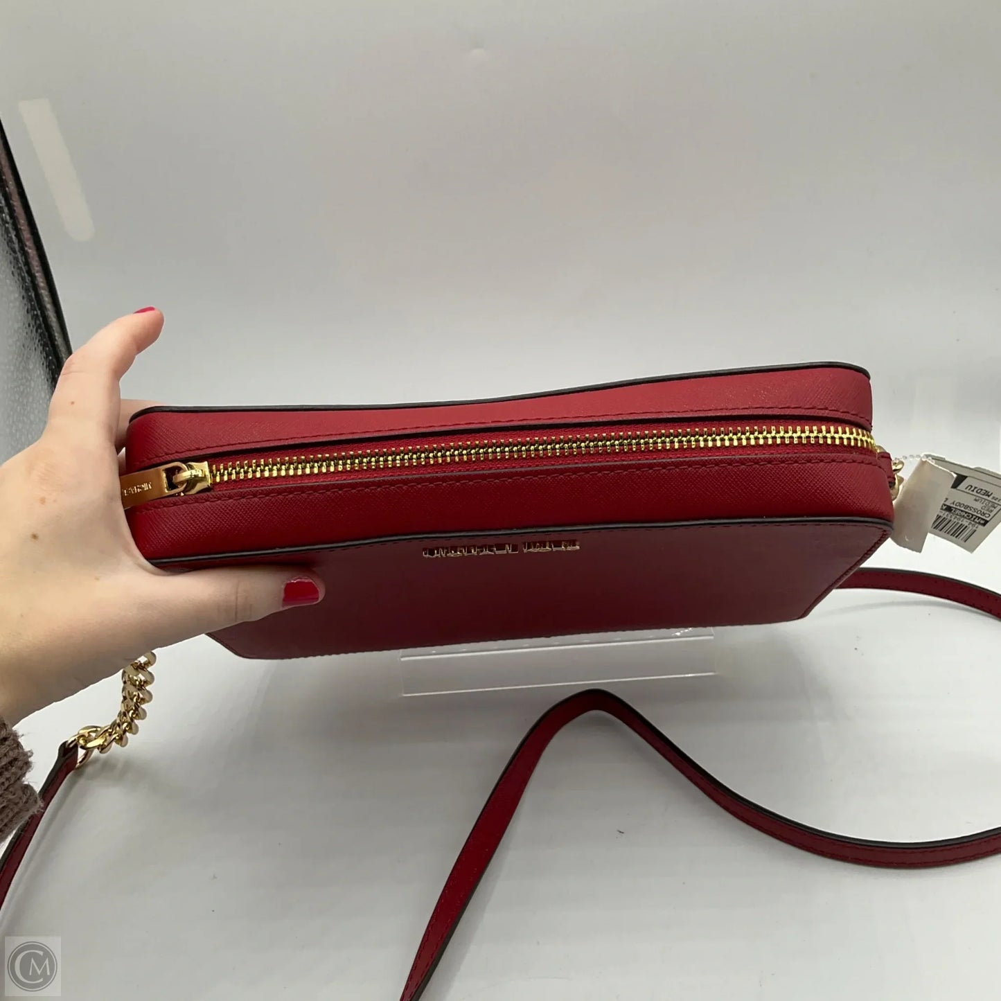 Crossbody Designer By Michael Kors, Size: Medium