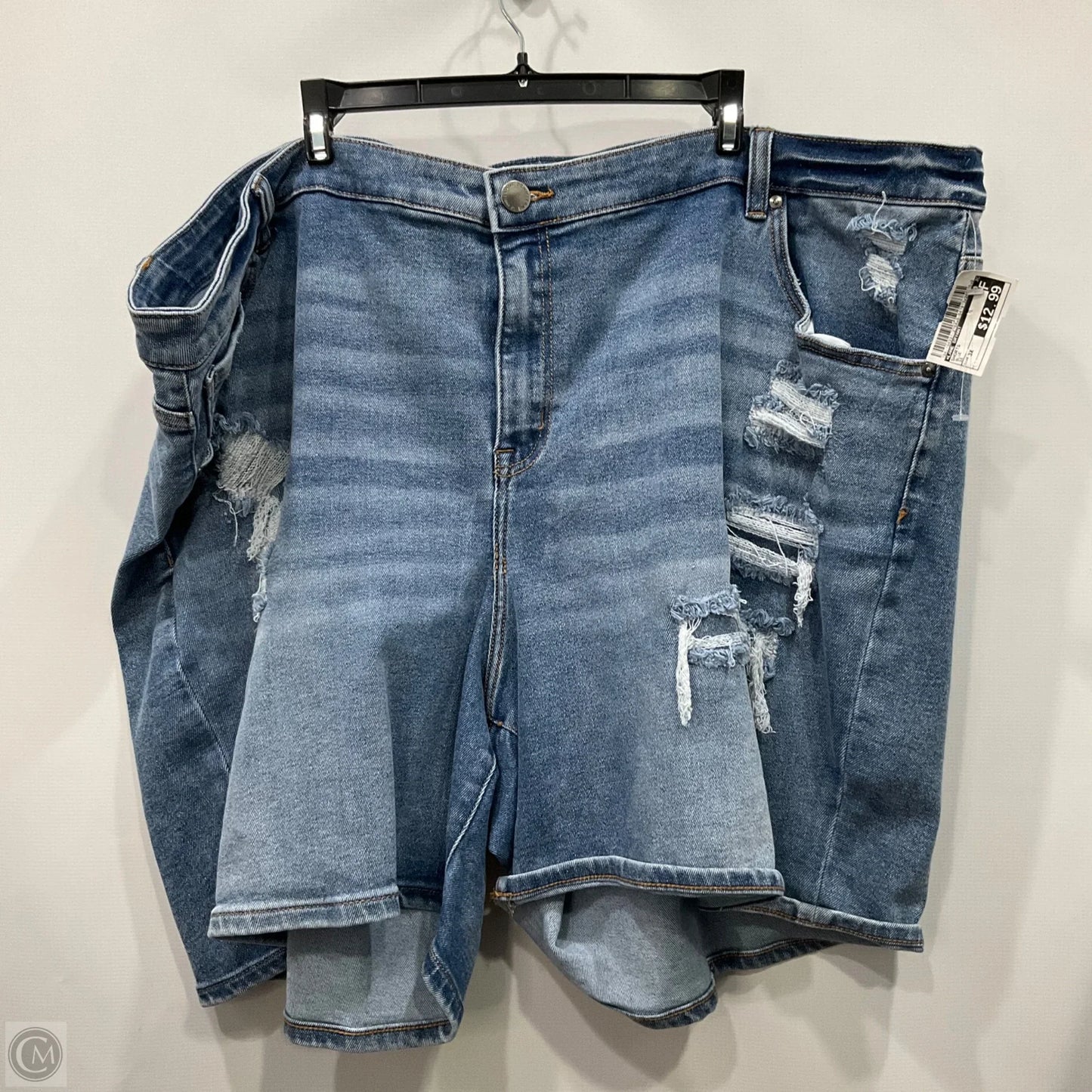 Shorts By Lane Bryant In Blue, Size: 3x