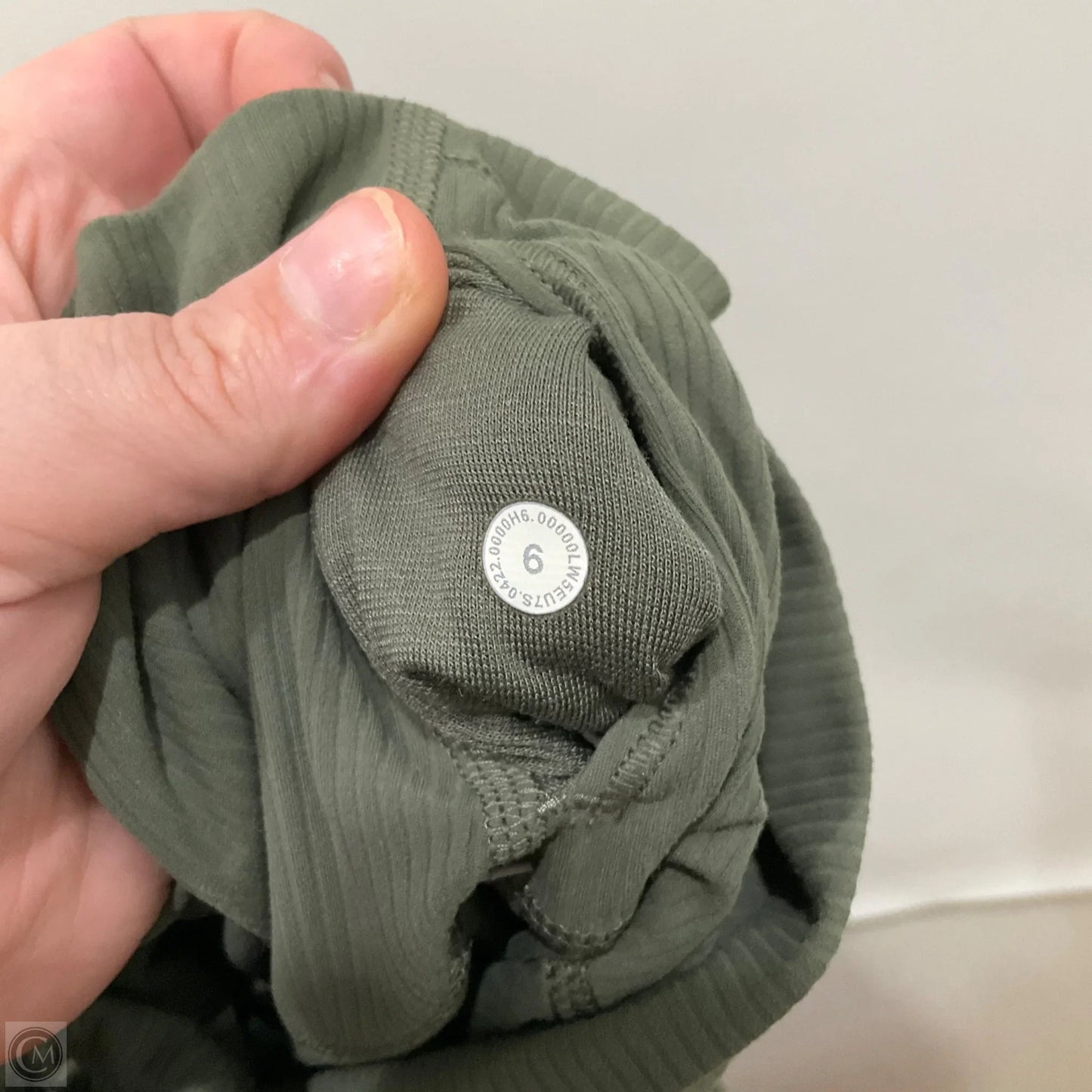 Athletic Leggings By Lululemon In Green, Size: 8