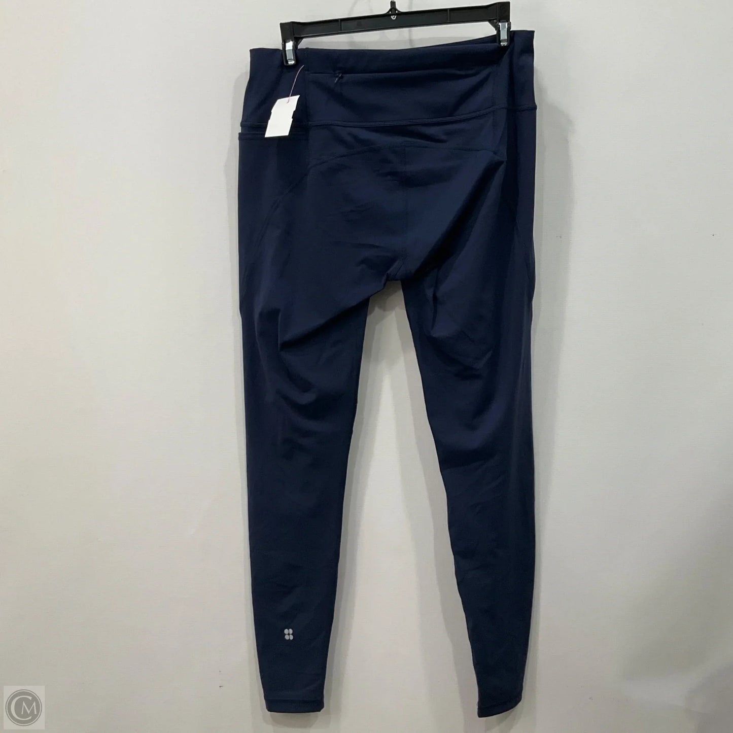 Athletic Leggings By Sweaty Betty In Navy, Size: 8