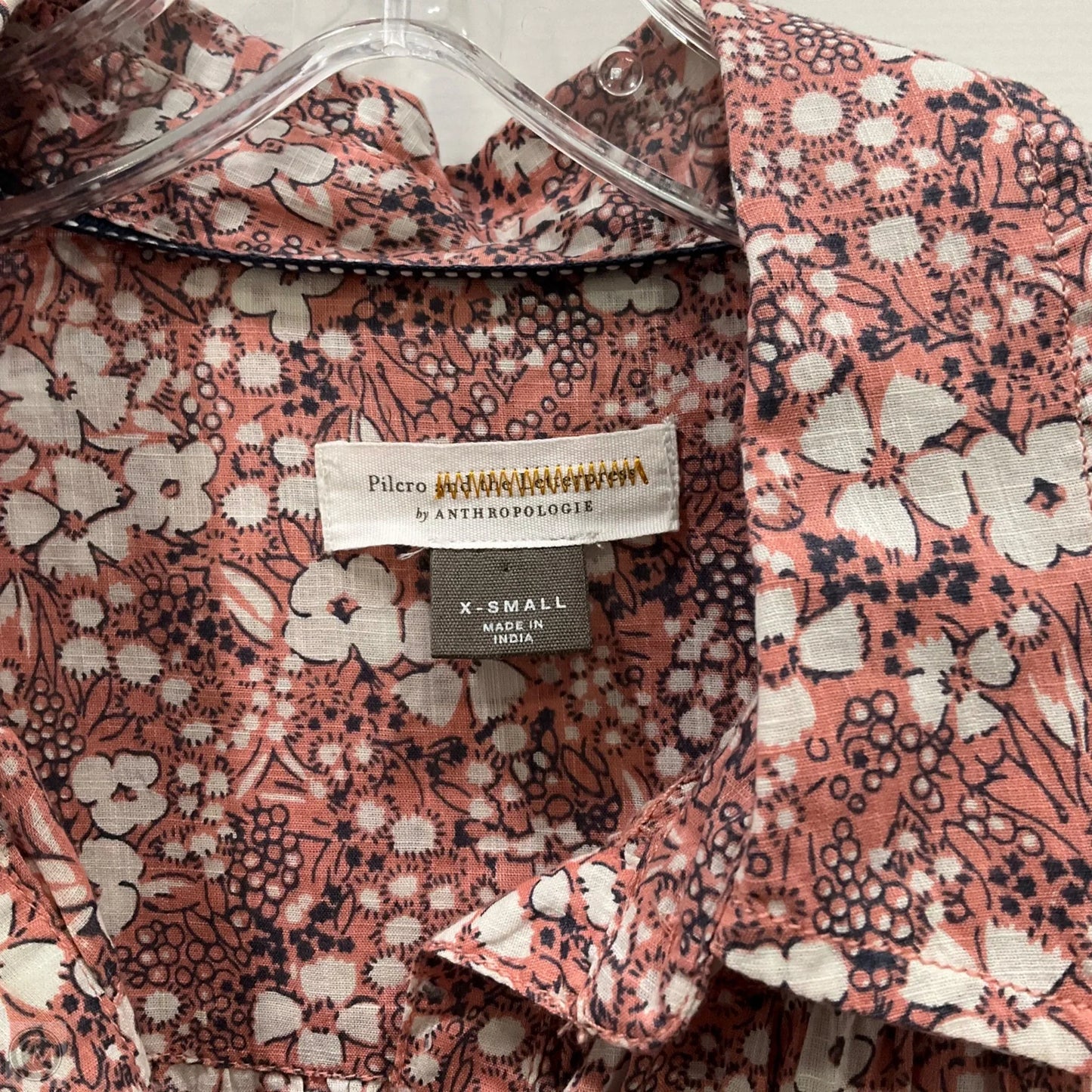 Top Long Sleeve By Pilcro In Pink, Size: Xs