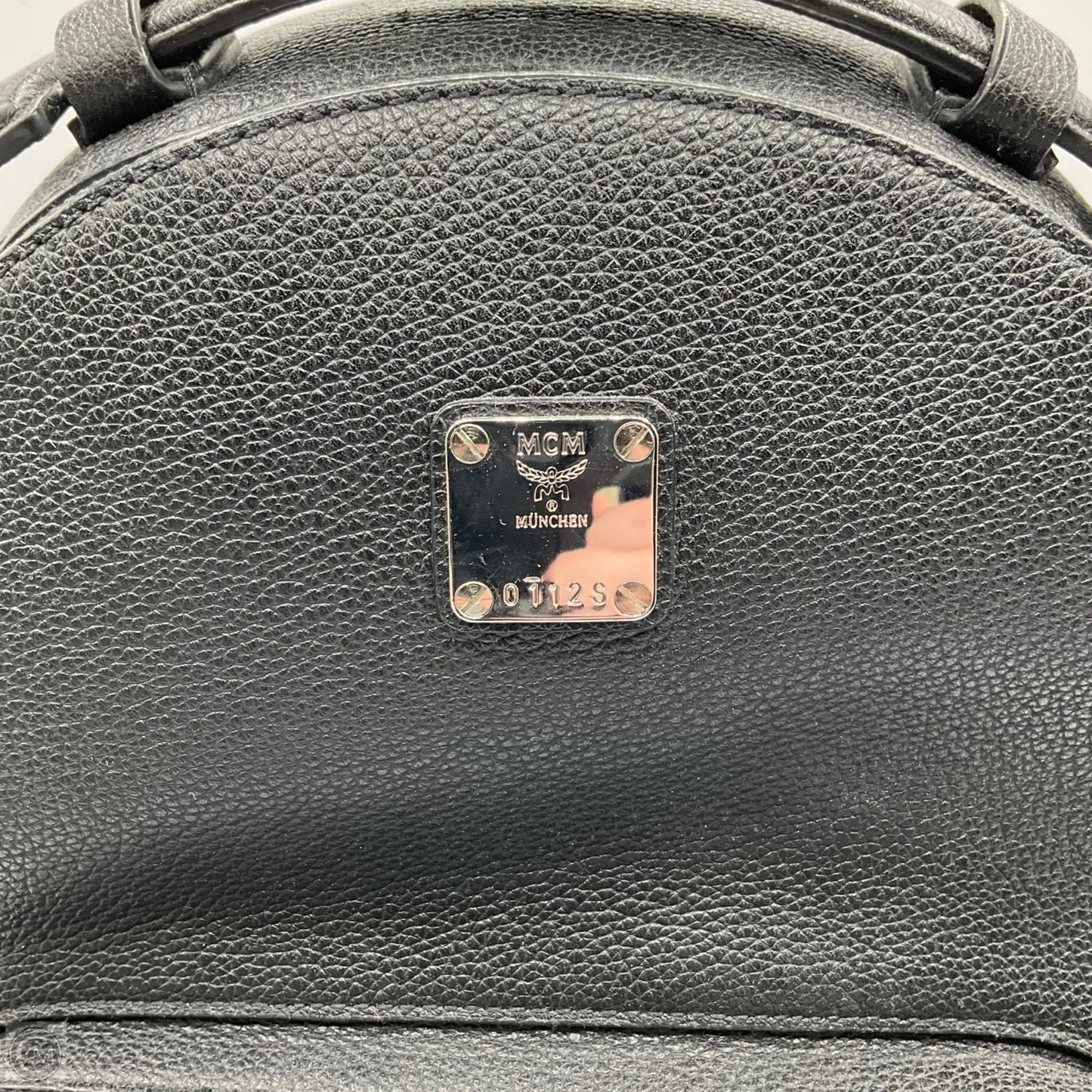 Backpack Luxury Designer By Mcm, Size: Medium