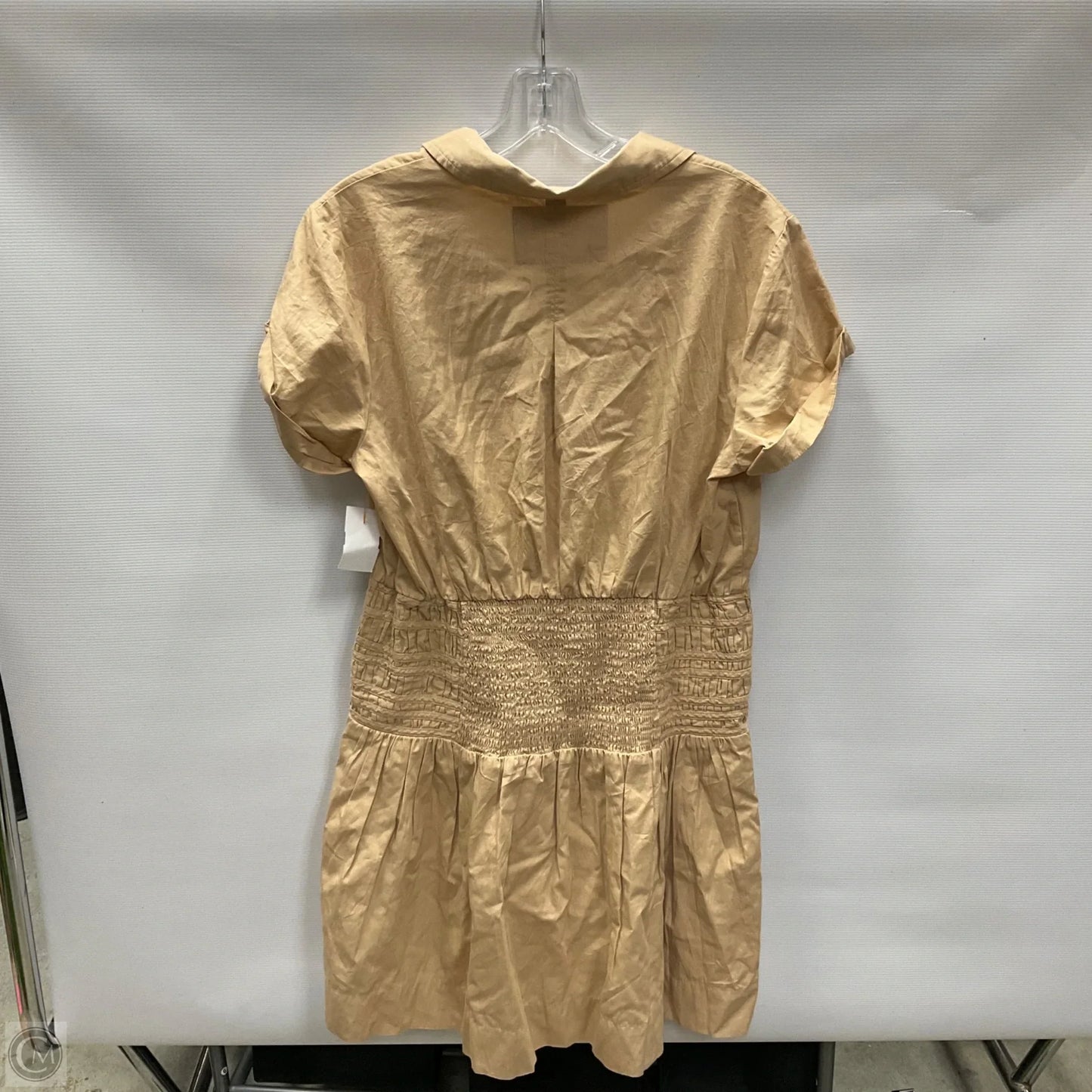 Dress Party Midi By Anthropologie In Beige, Size: Mp