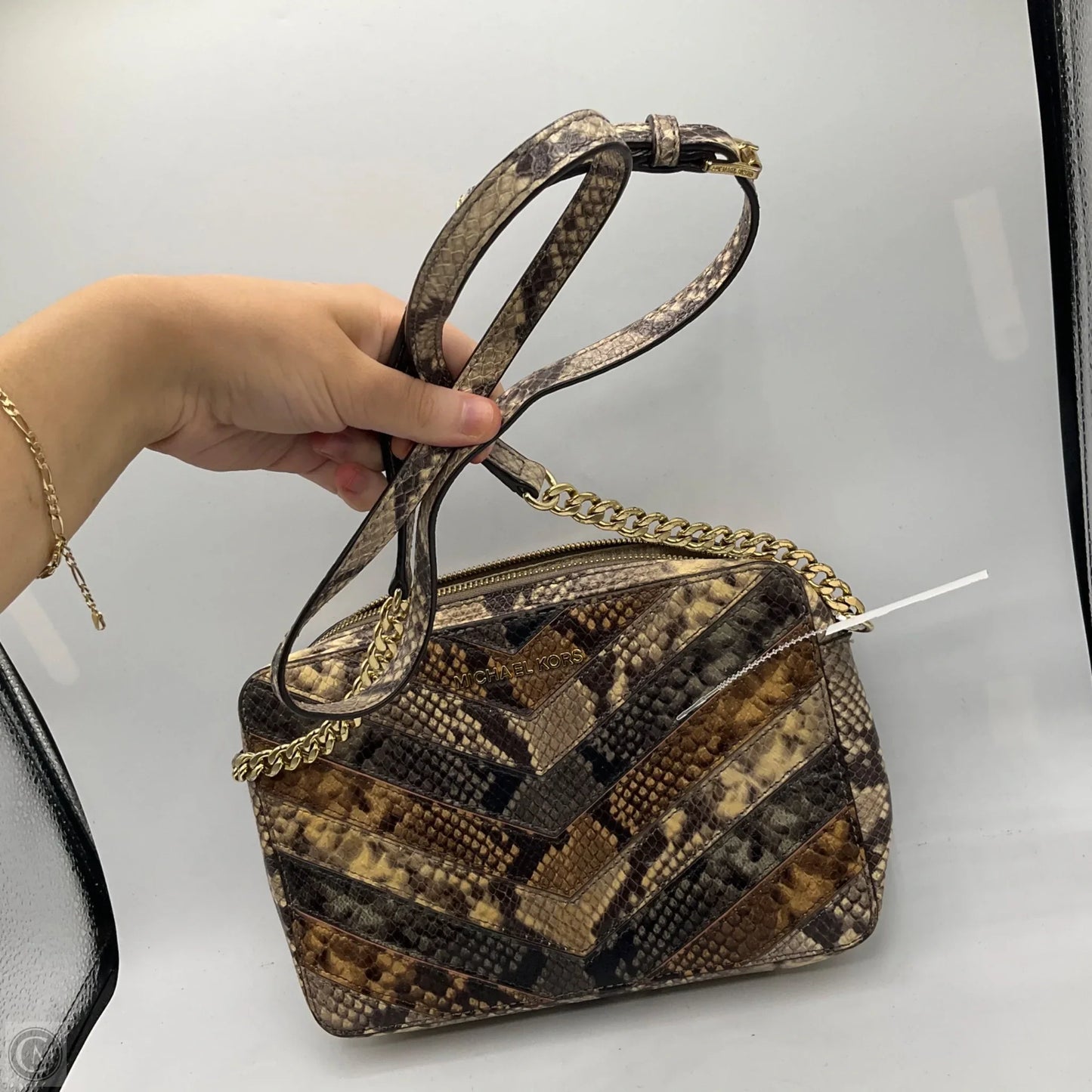 Crossbody Designer By Michael Kors, Size: Small